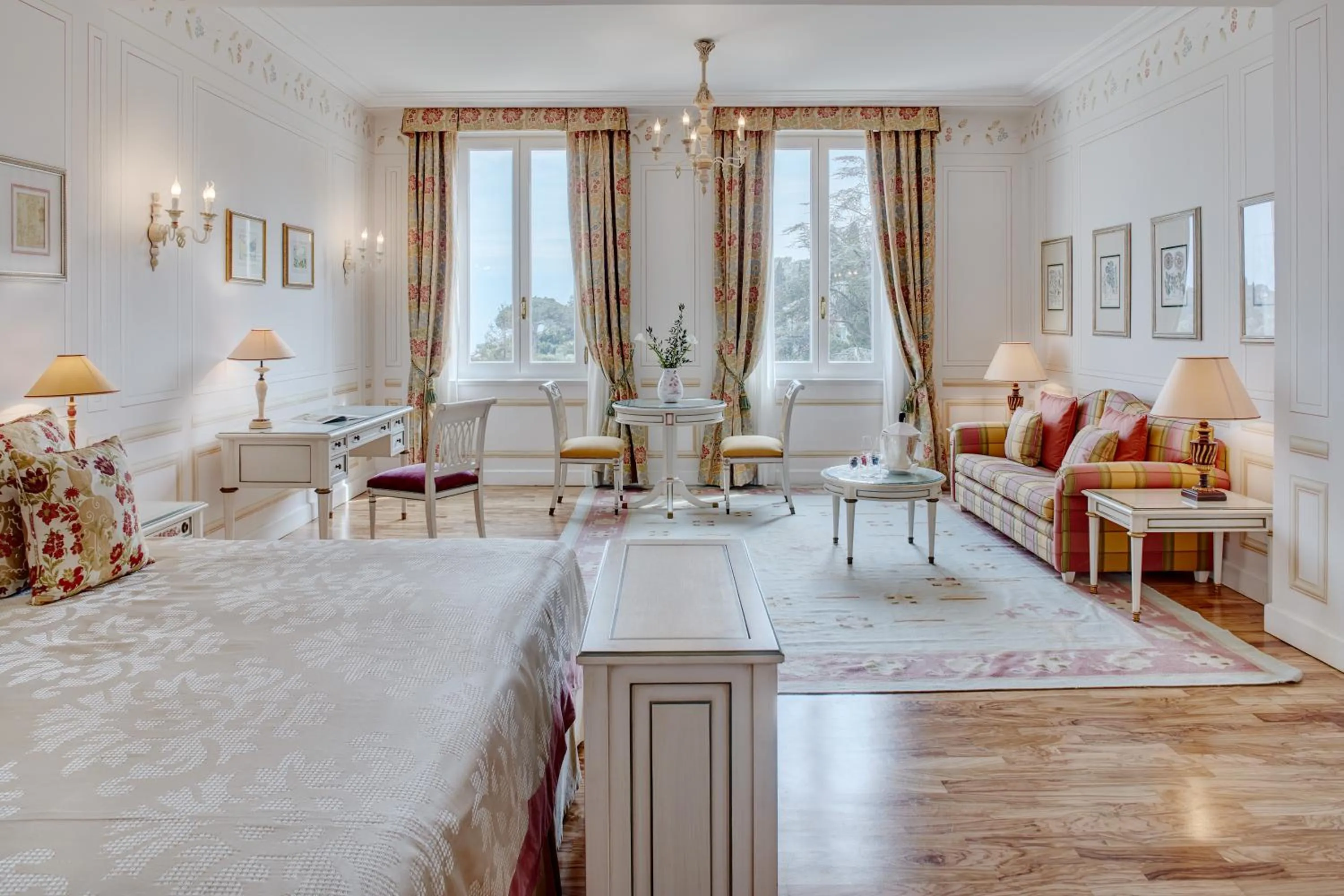 Bedroom, Bed in Splendido, A Belmond Hotel, Portofino