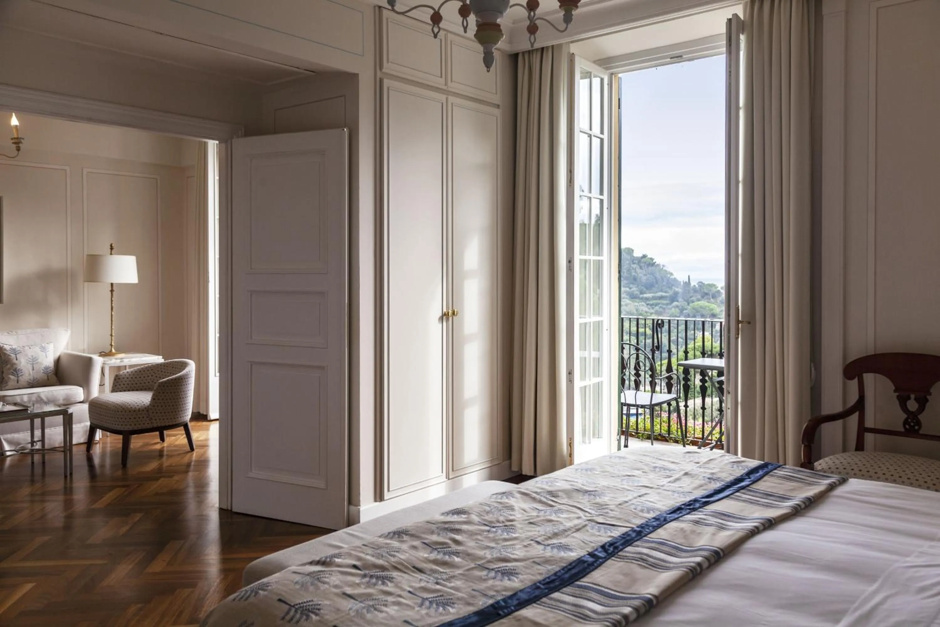 Bedroom, Bed in Splendido, A Belmond Hotel, Portofino