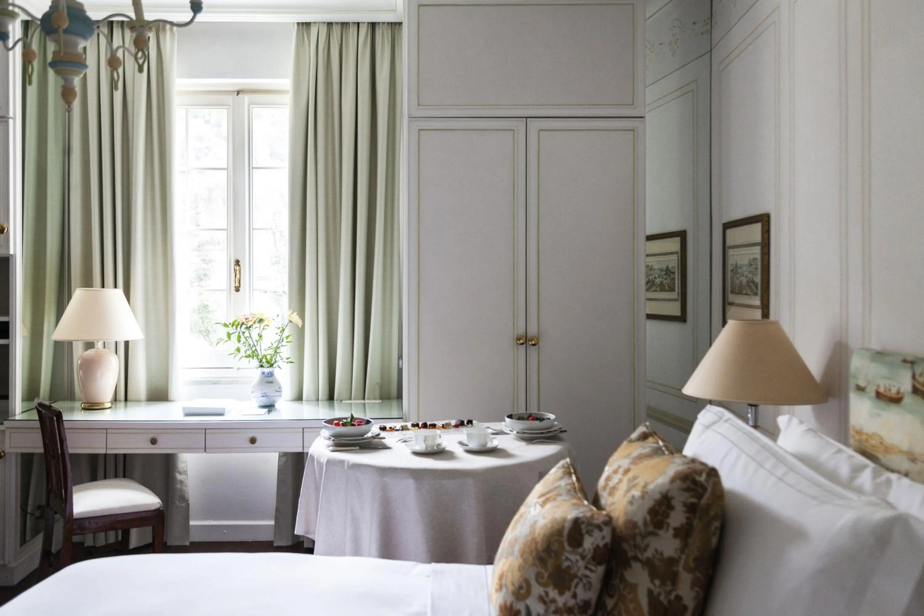 Bedroom, Bed in Splendido, A Belmond Hotel, Portofino