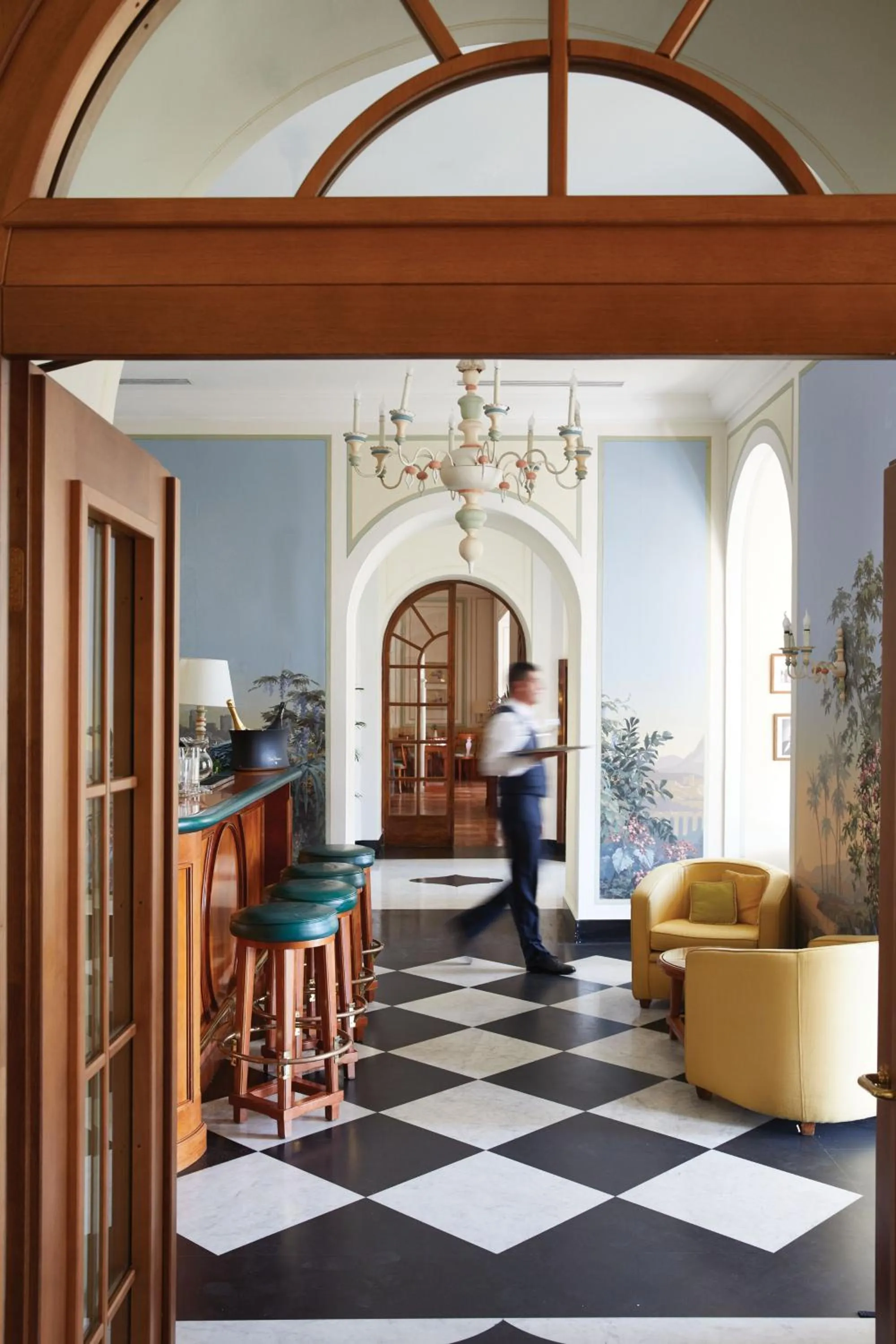 Lounge or bar in Splendido, A Belmond Hotel, Portofino