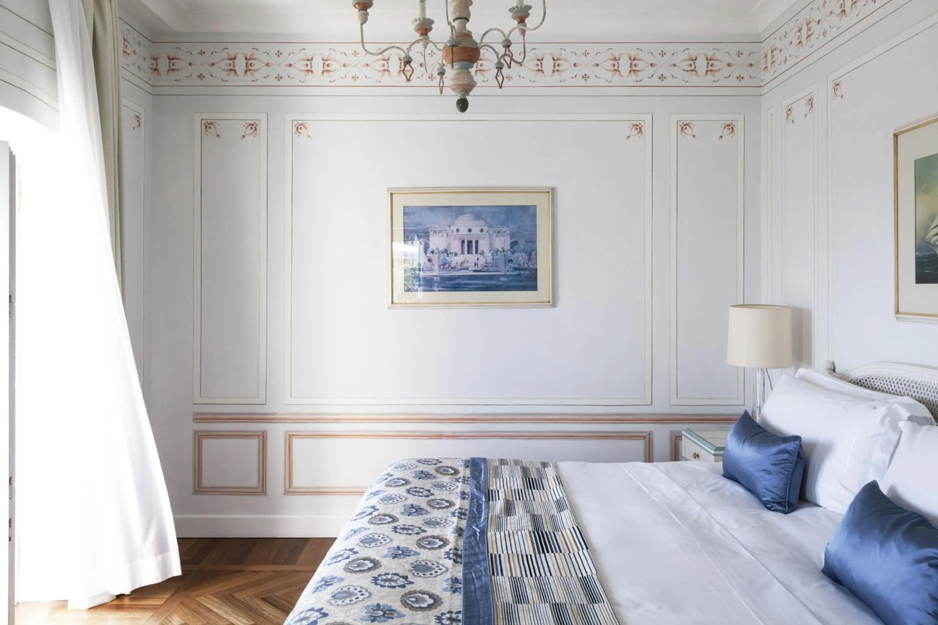 Bedroom, Bed in Splendido, A Belmond Hotel, Portofino