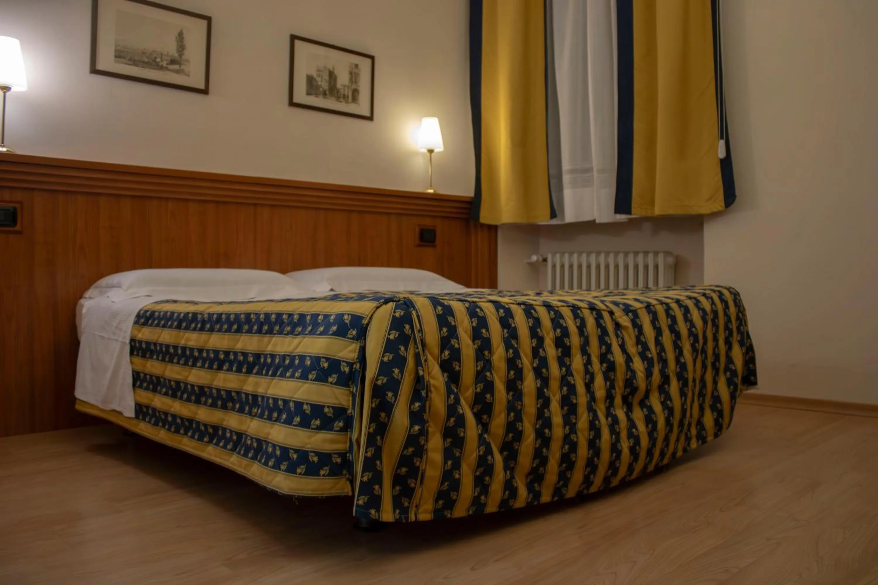 Bed in Hotel San Marco