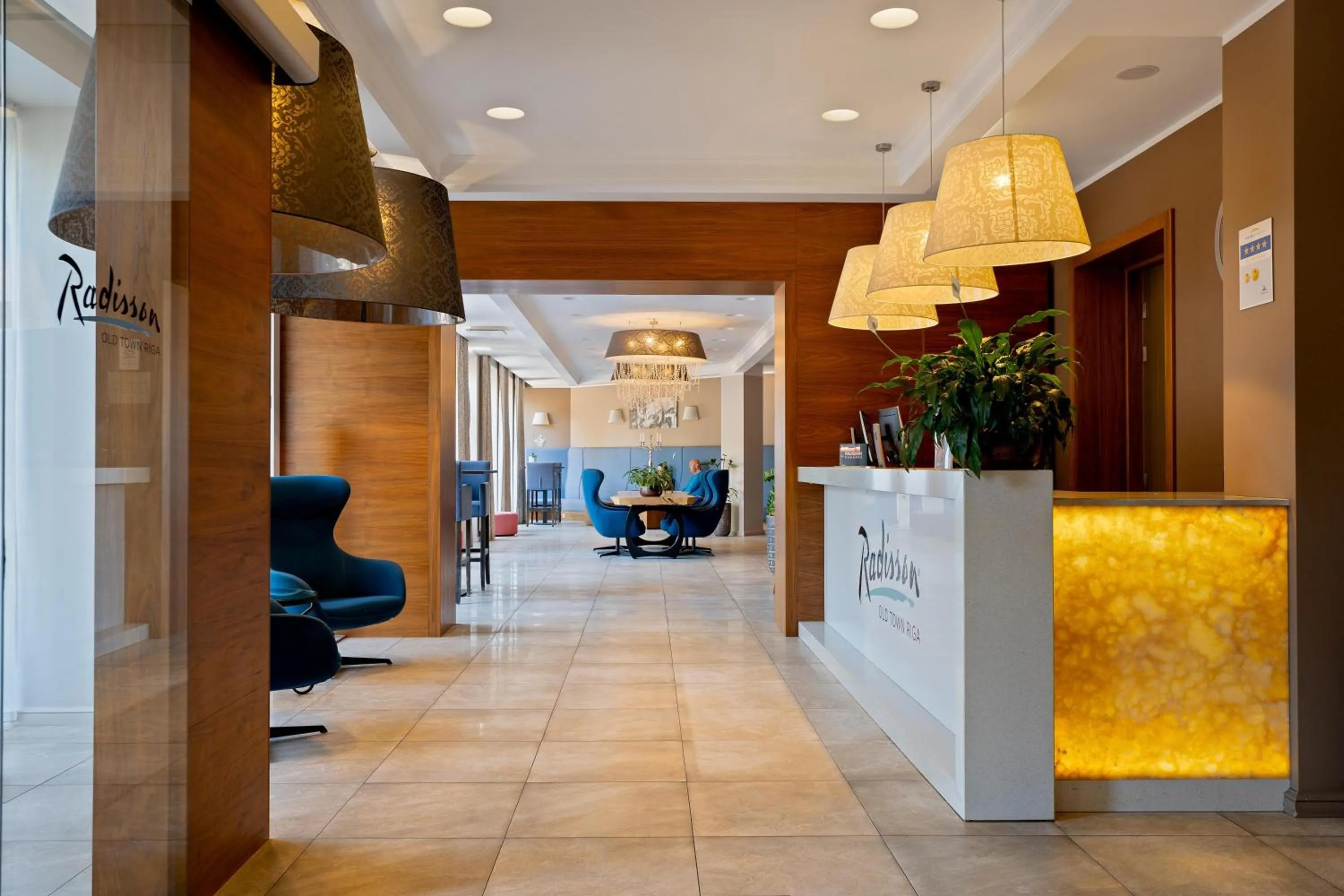 Lobby or reception in Radisson Hotel Old Town Riga