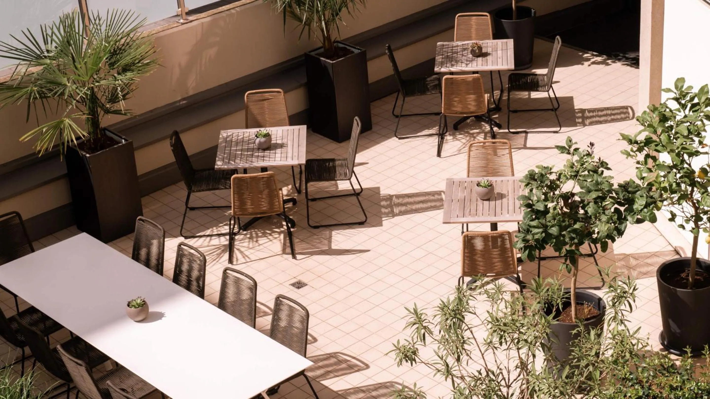 Balcony/Terrace in City Hotel Merano