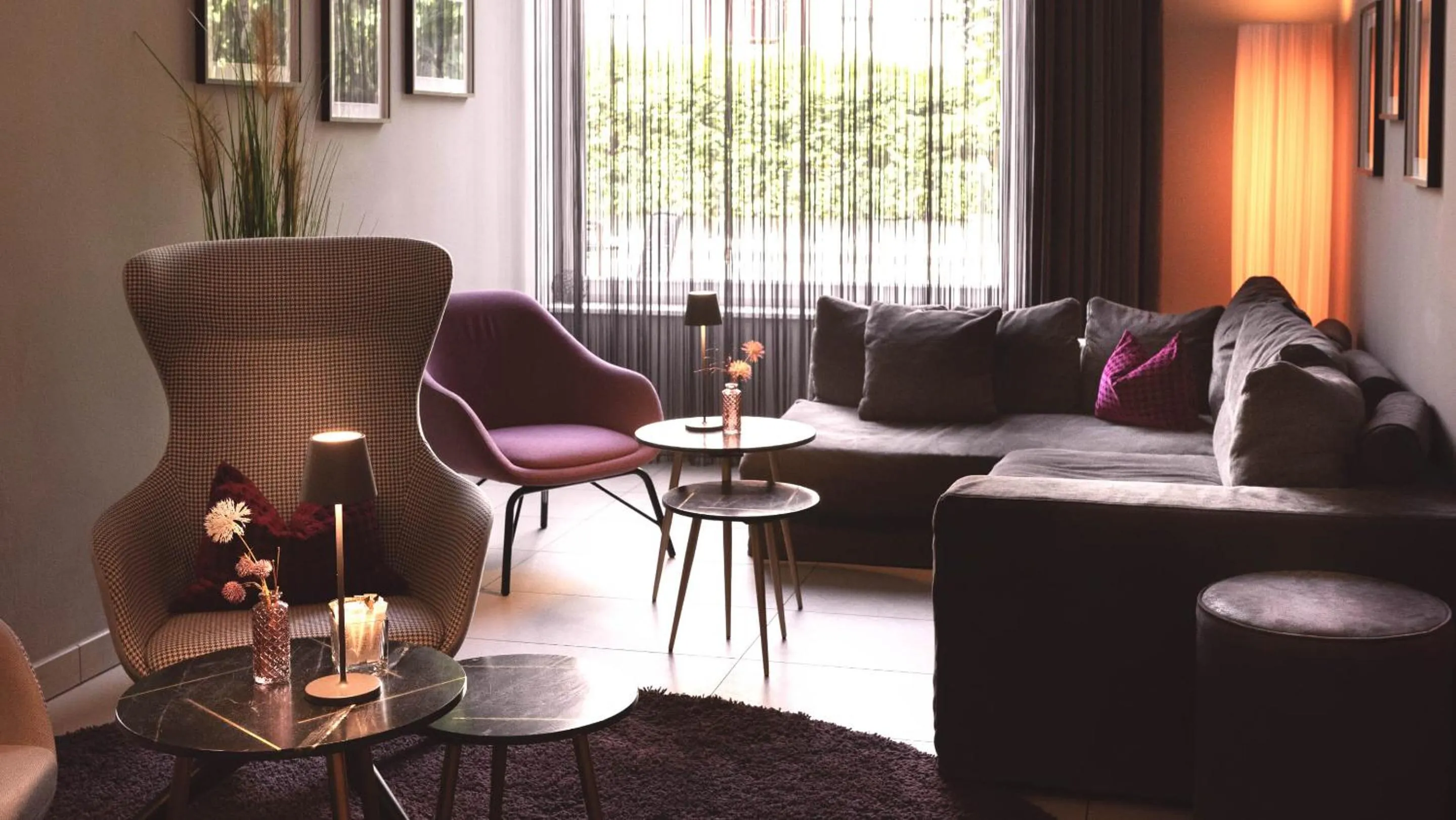 Lounge or bar in City Hotel Merano