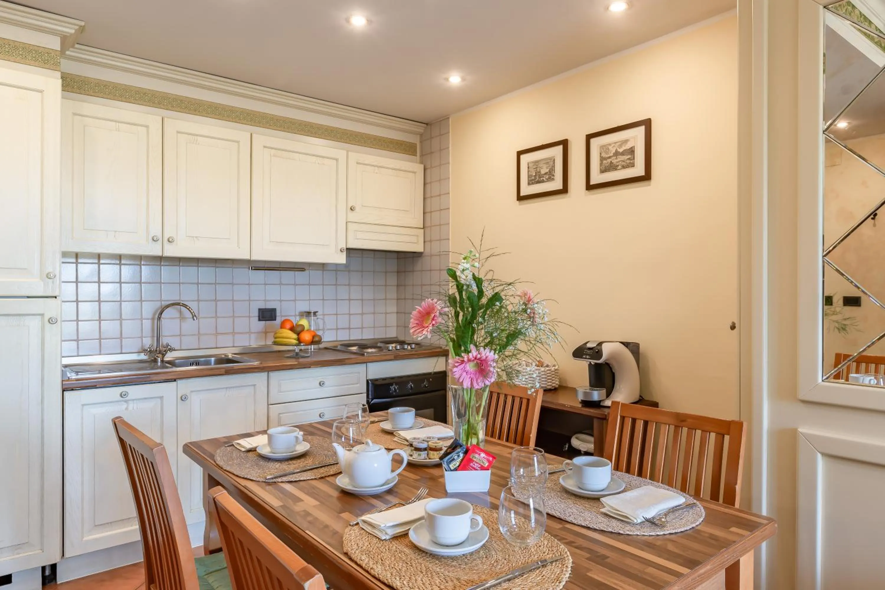 kitchen in Carpediem Roma Golf Club