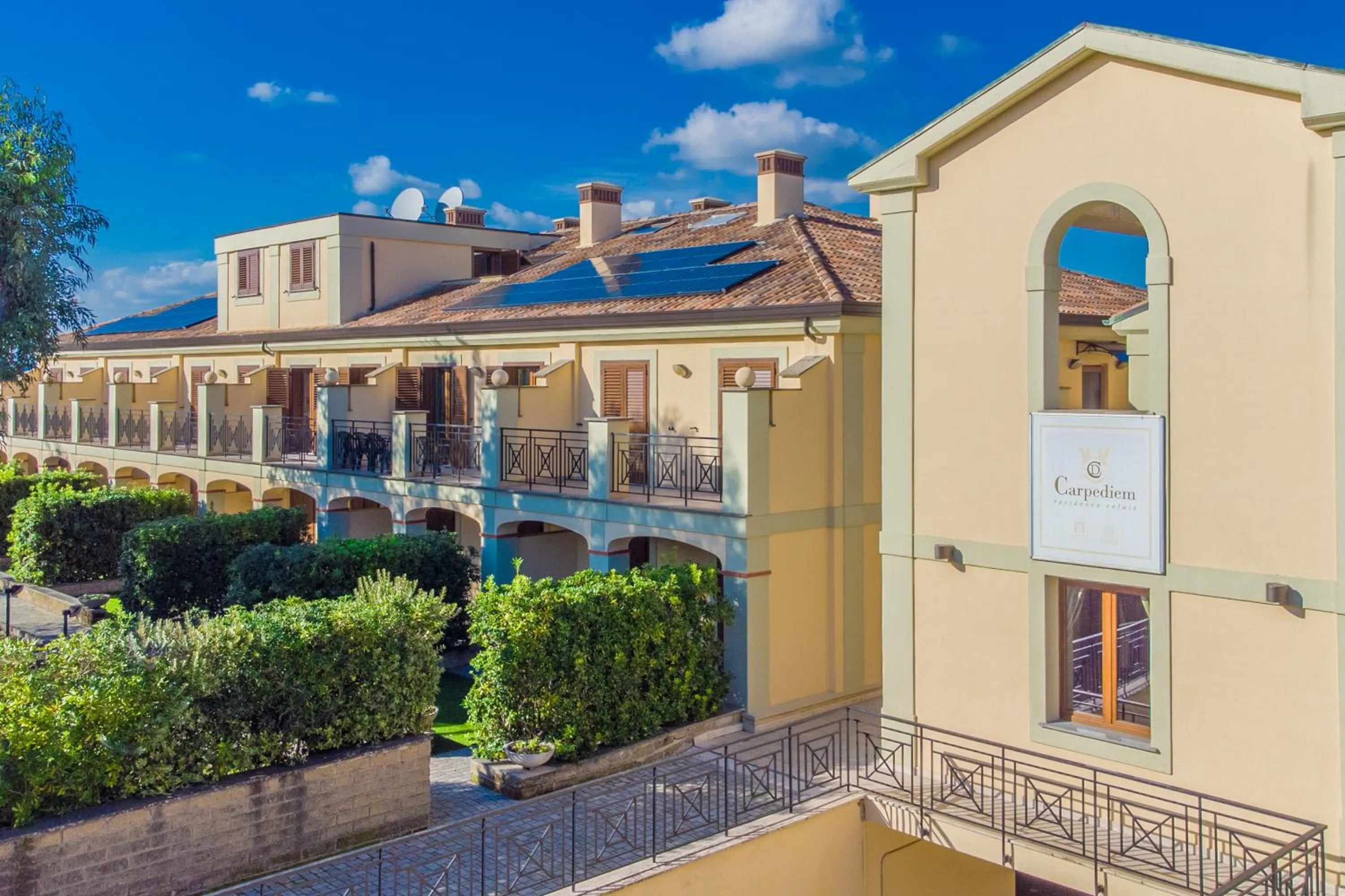 Facade/entrance in Carpediem Roma Golf Club