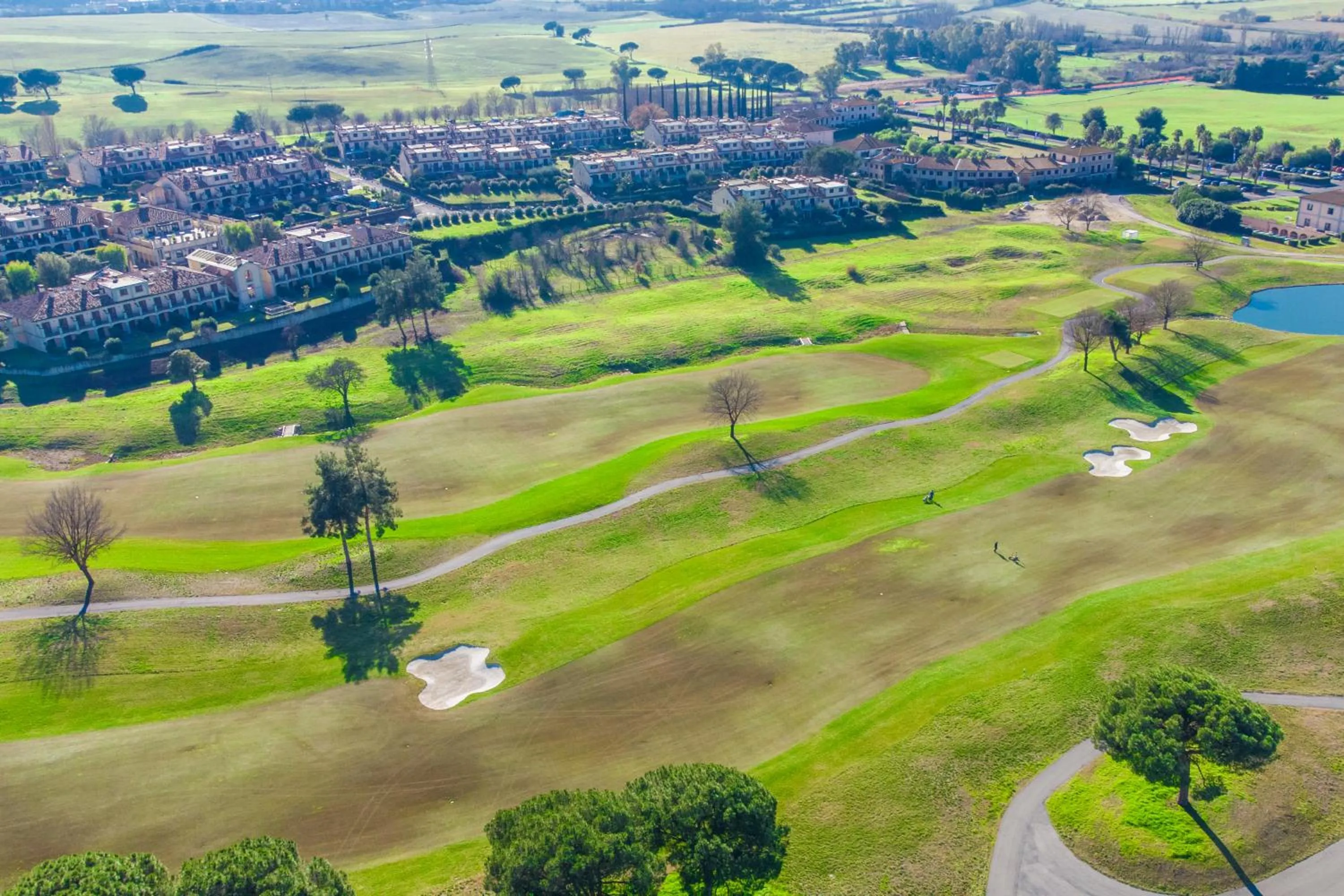 Golfcourse in Carpediem Roma Golf Club