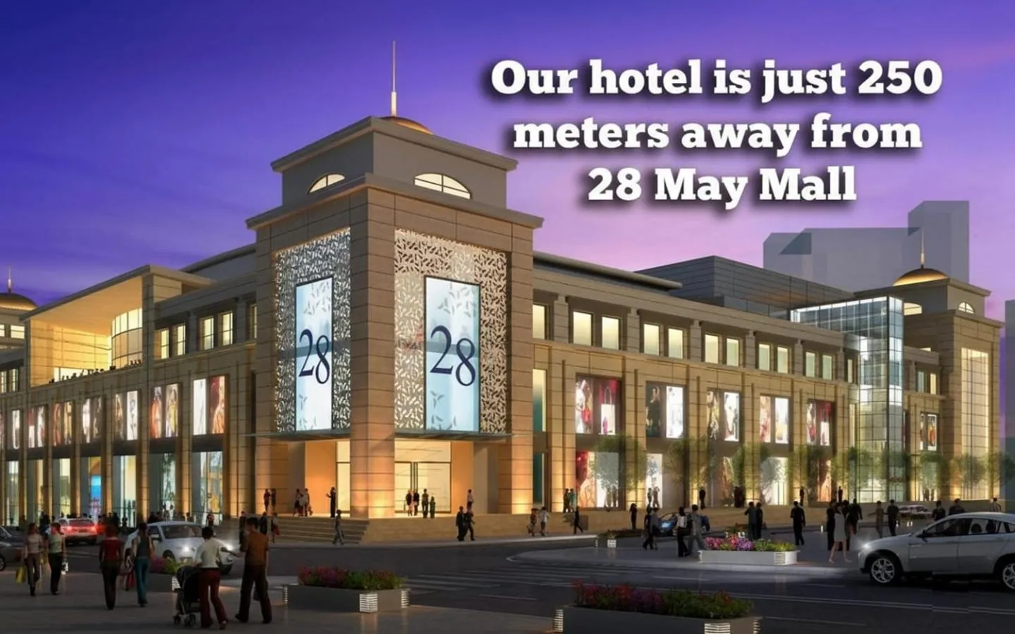 Nearby landmark in Diplomat Suites Hotel