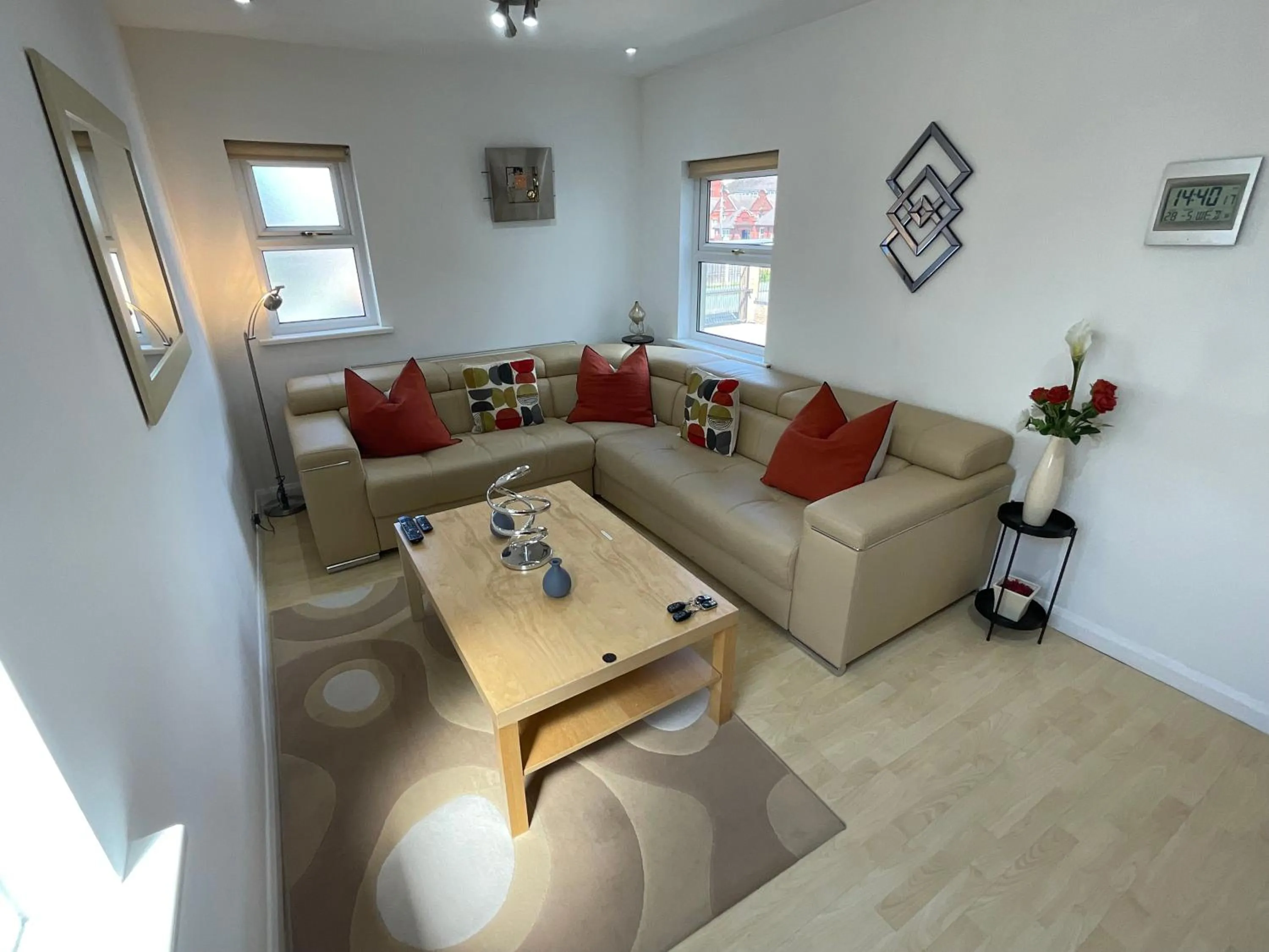 Bed in Earle House Serviced Apartments