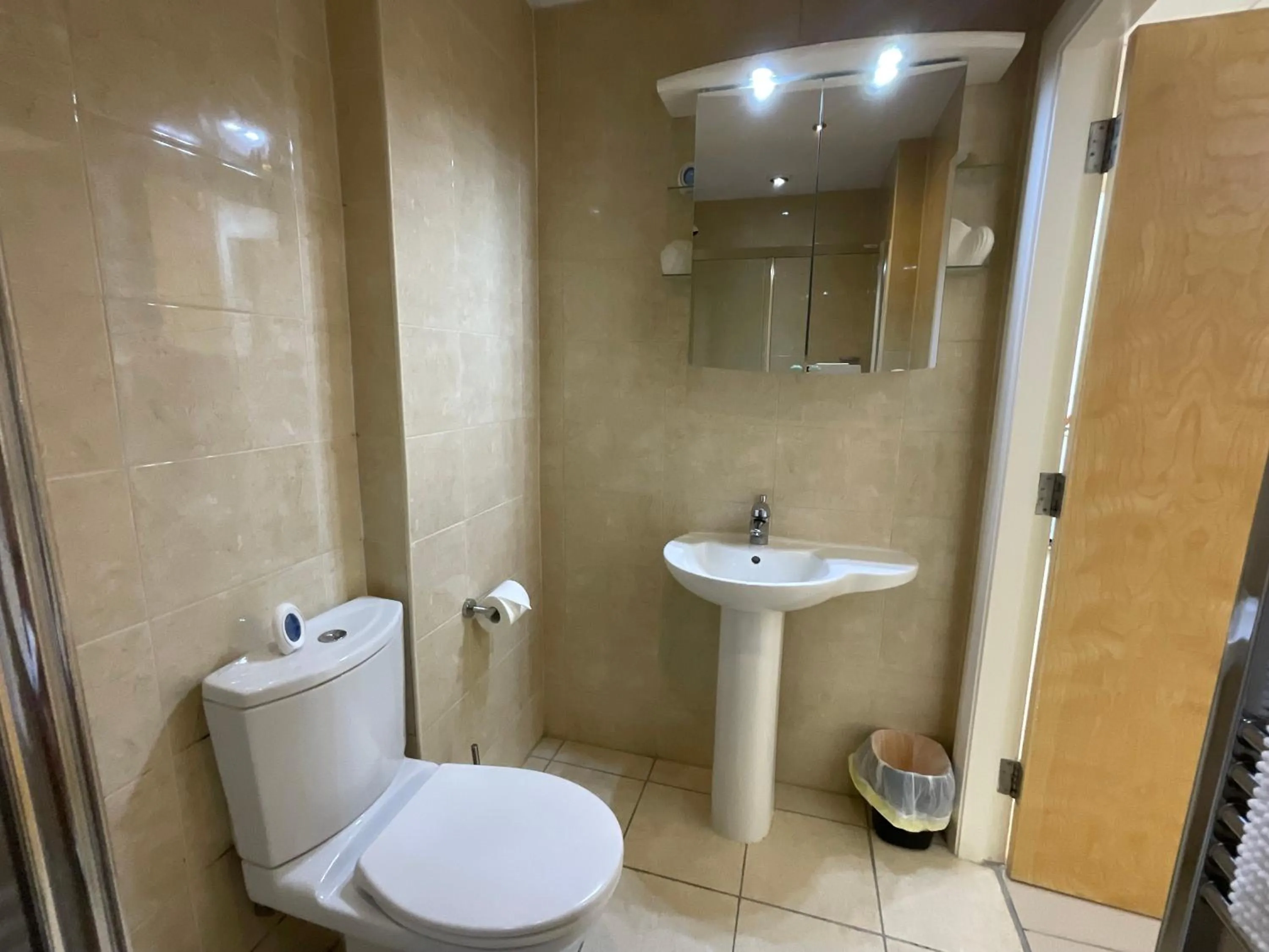 Toilet in Earle House Serviced Apartments