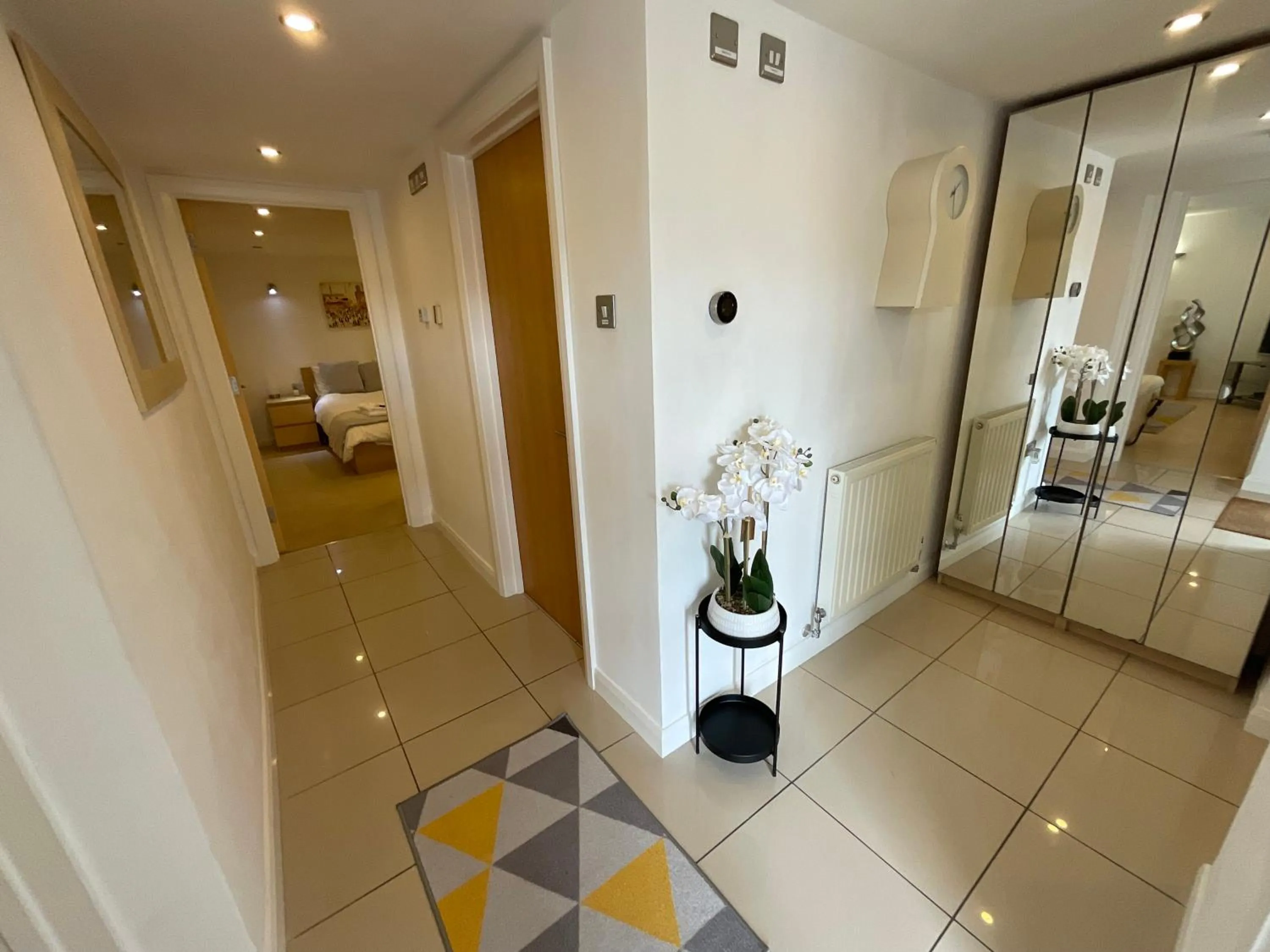 Decorative detail in Earle House Serviced Apartments