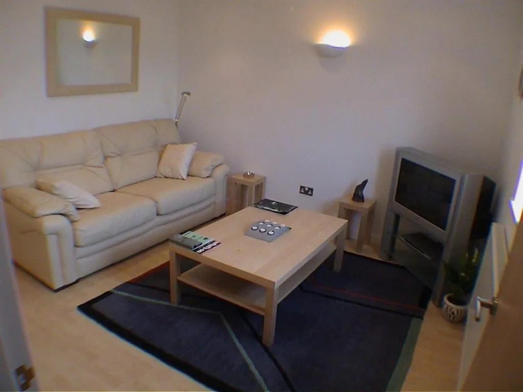 Living room in Earle House Serviced Apartments