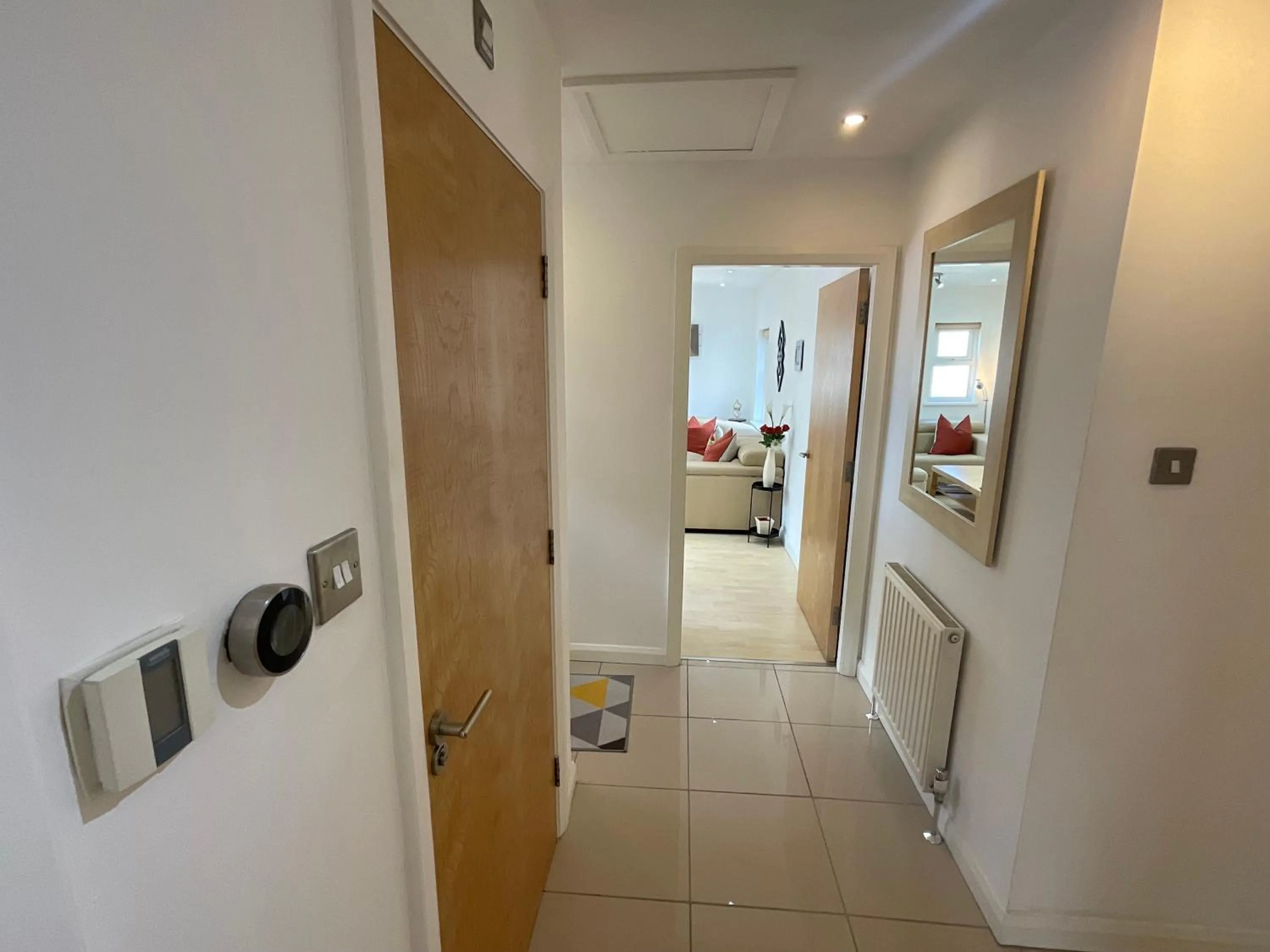 Decorative detail in Earle House Serviced Apartments