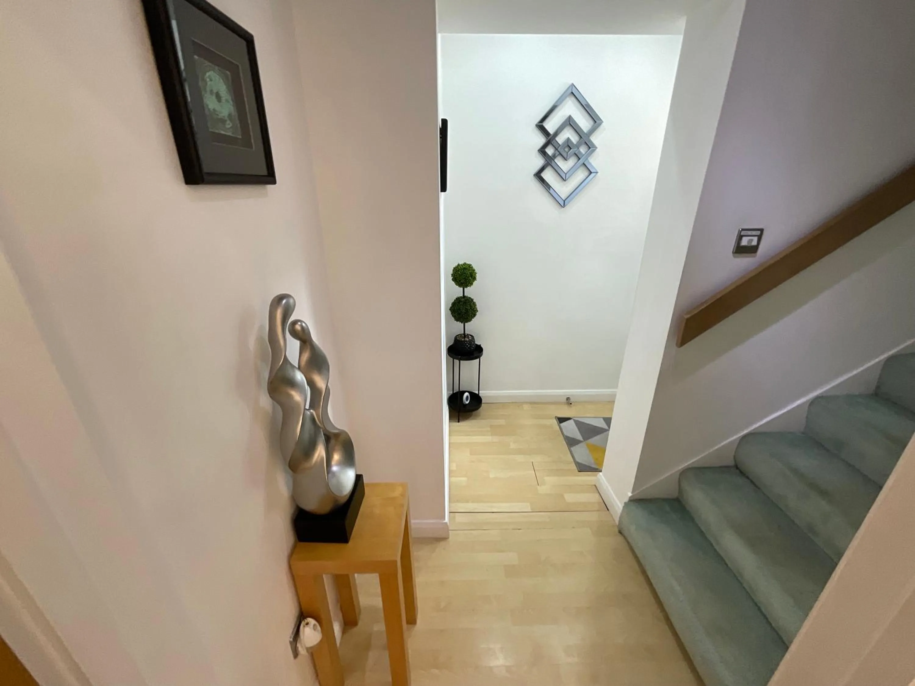 Decorative detail in Earle House Serviced Apartments