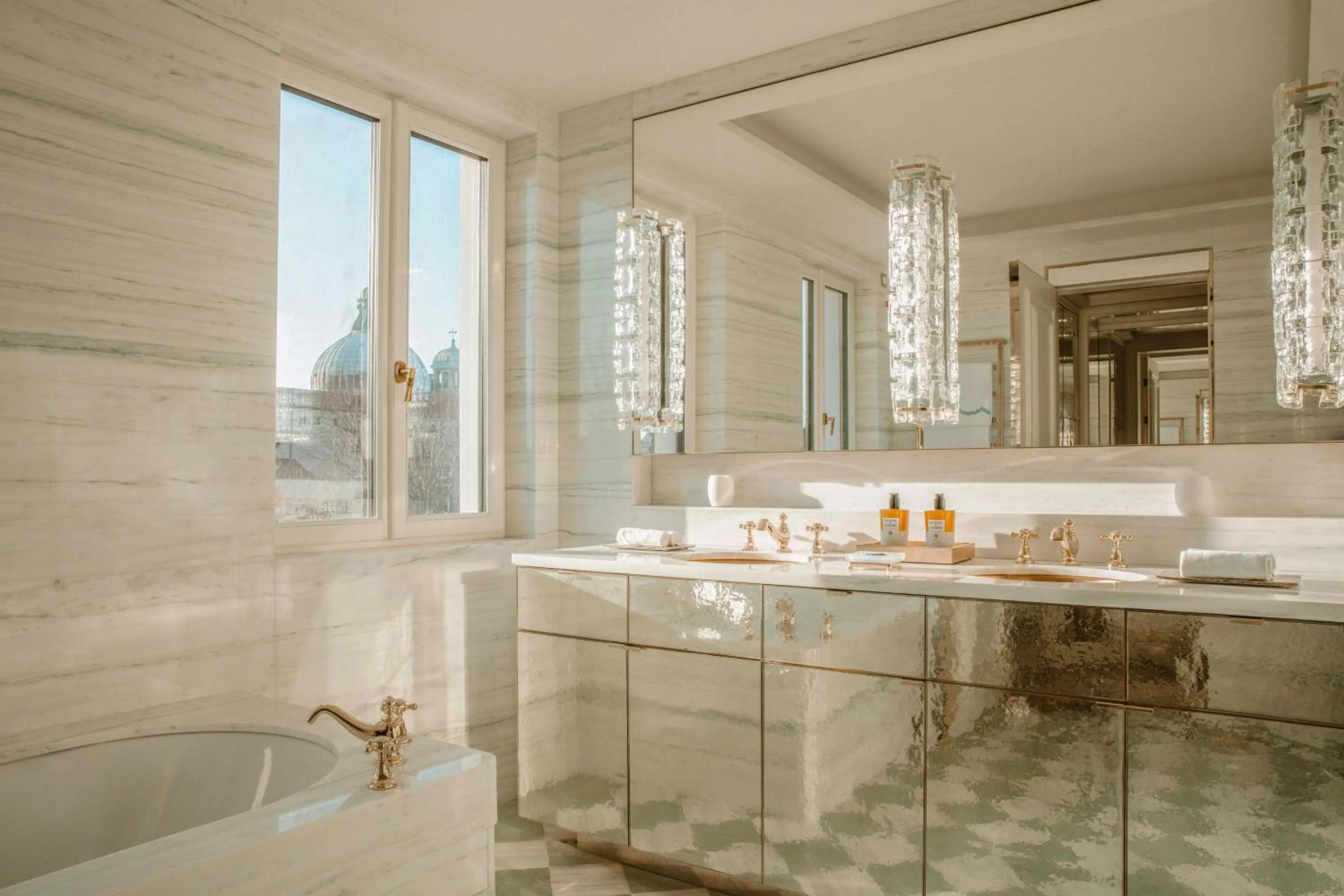Bathroom in Hotel Cipriani, A Belmond Hotel, Venice