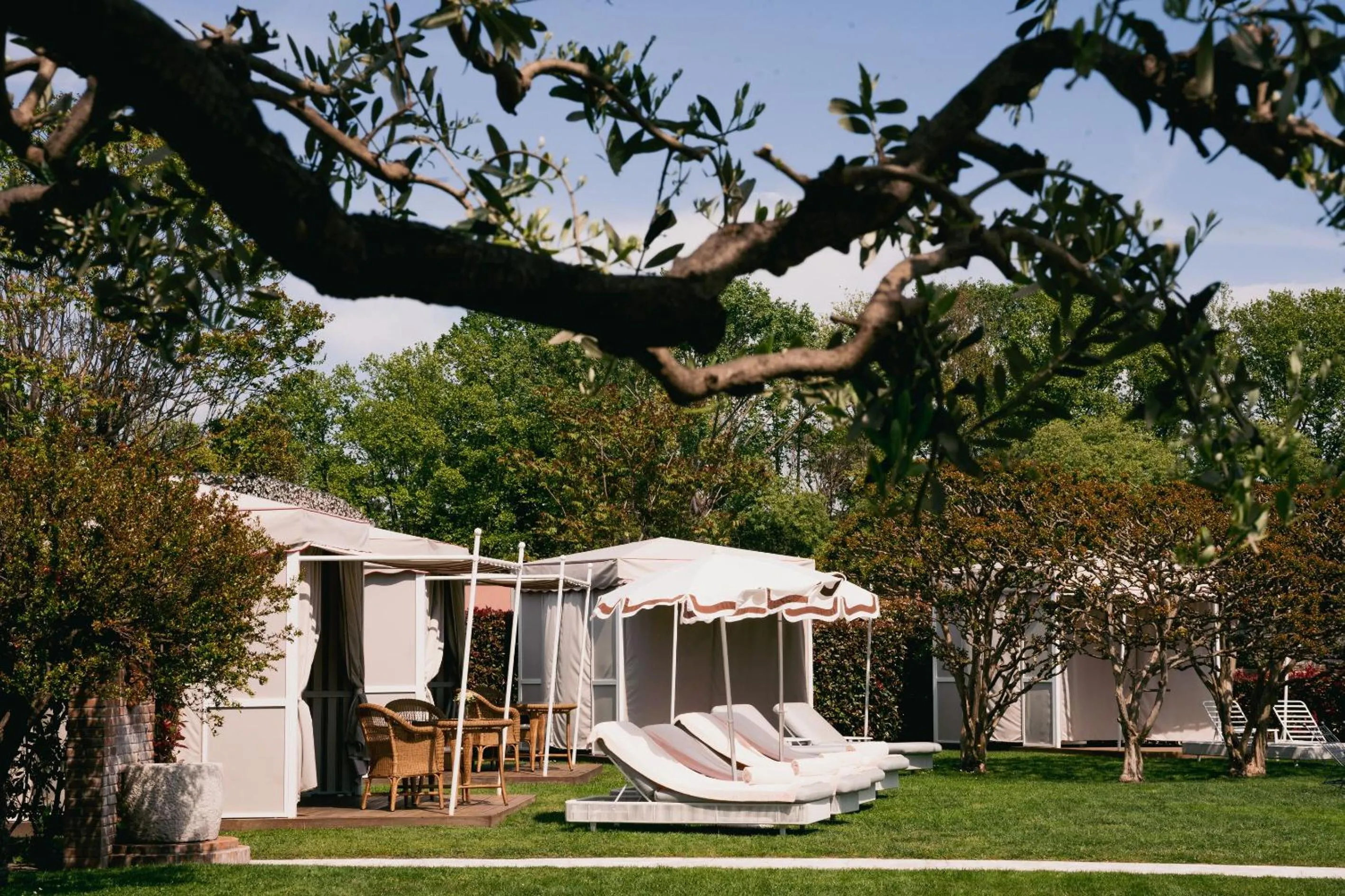 Swimming pool in Hotel Cipriani, A Belmond Hotel, Venice