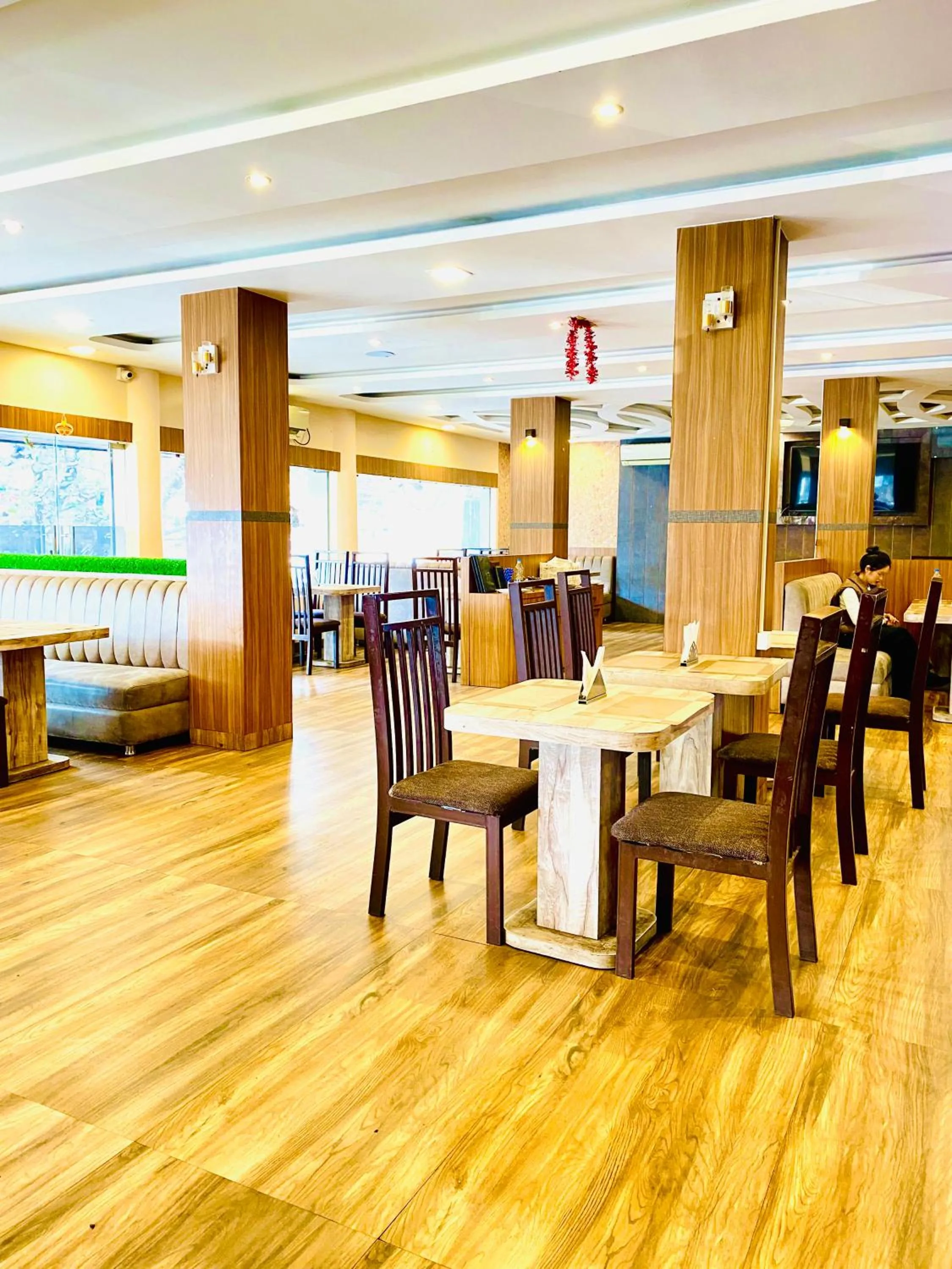 Restaurant/places to eat in Hotel Saayein Residency