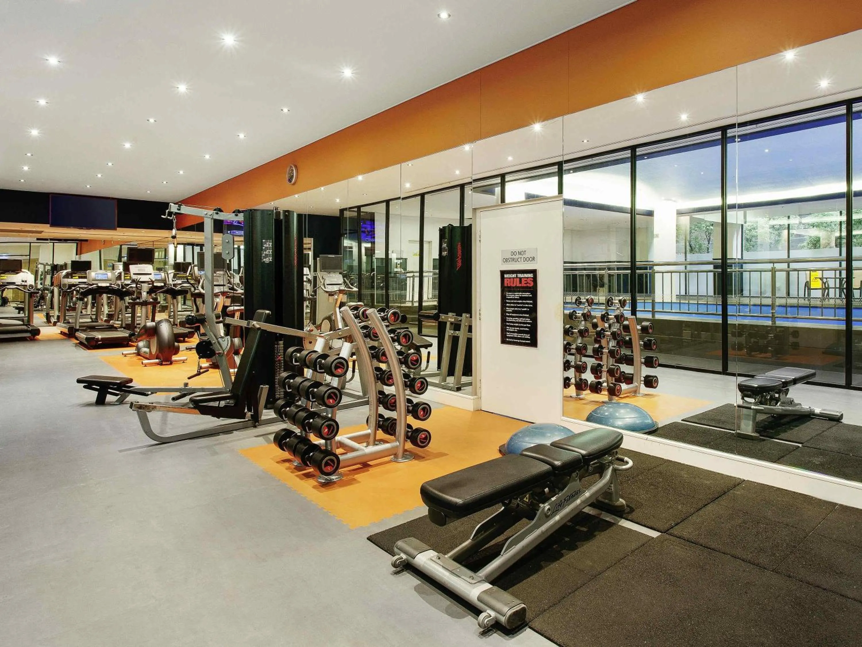 Fitness centre/facilities in Mercure Melbourne Albert Park