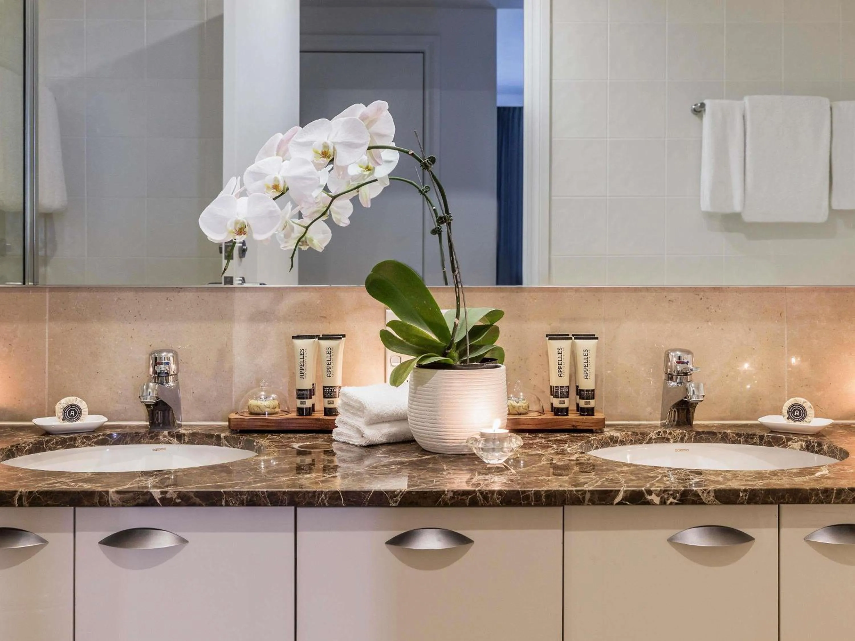 Bedroom in Quay West Suites Melbourne