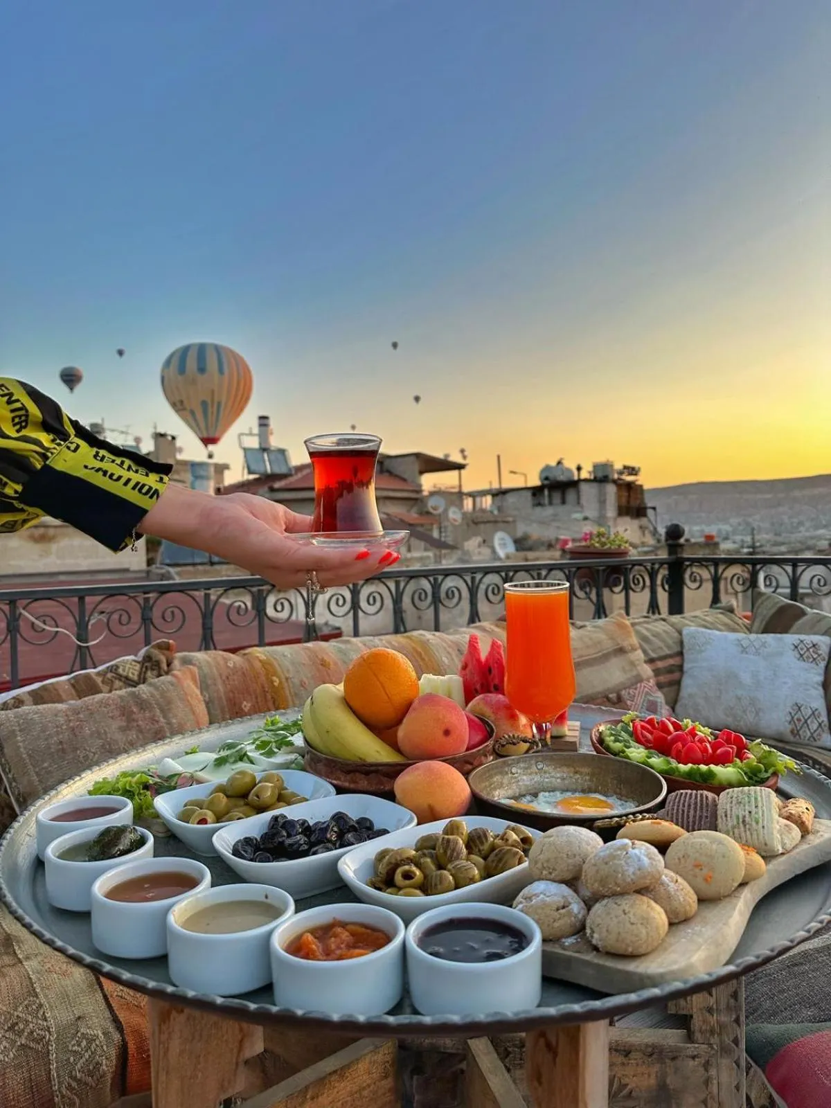 Balcony/Terrace in Caftan Cave Suites