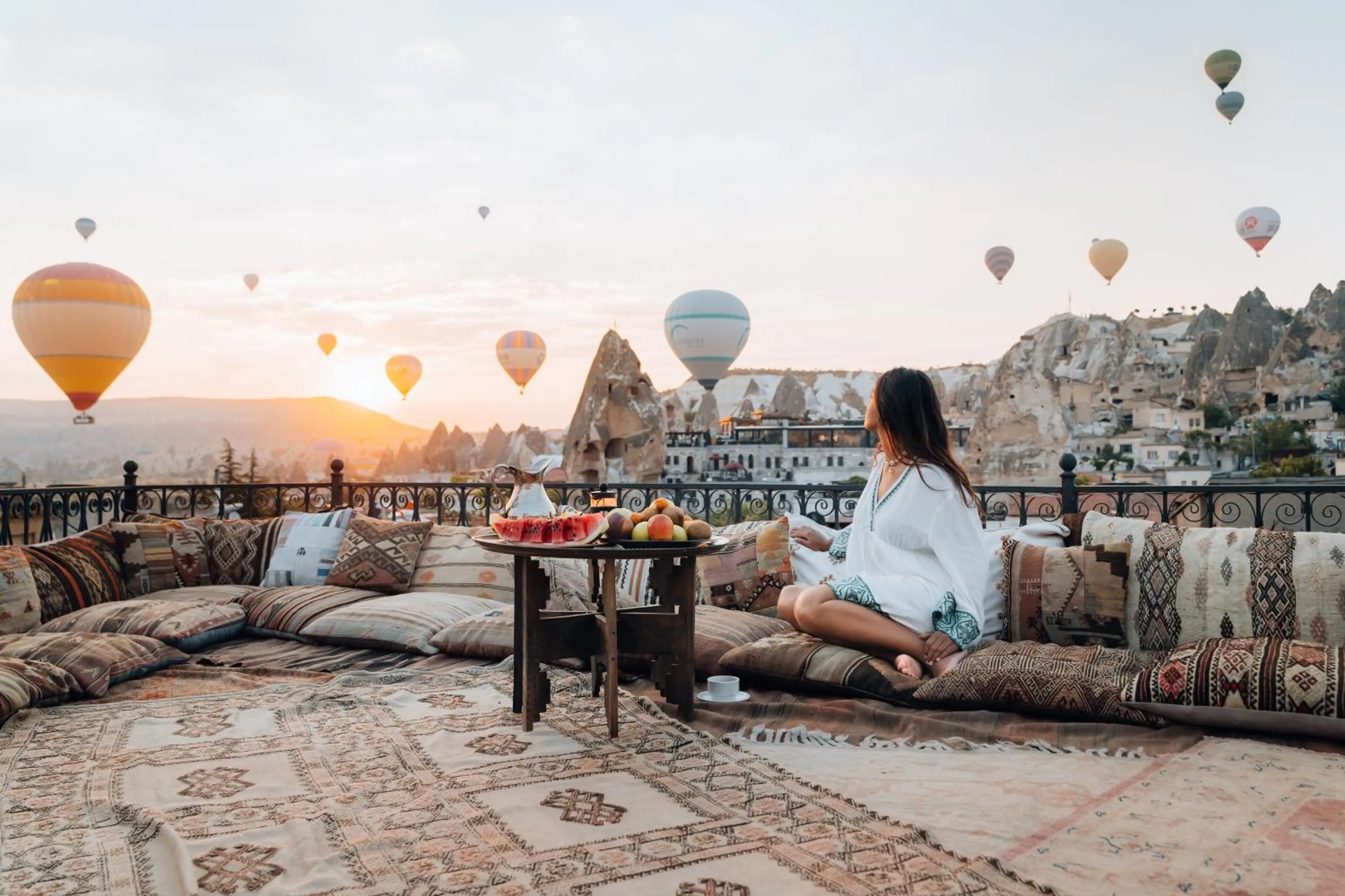 Balcony/Terrace in Caftan Cave Suites