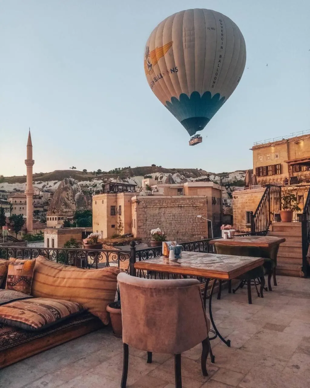 Balcony/Terrace in Caftan Cave Suites