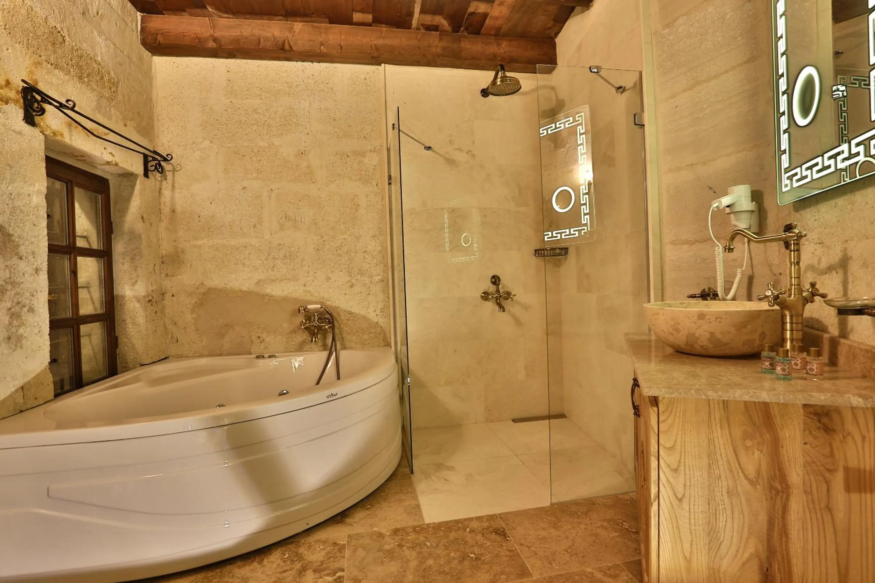 Shower in Caftan Cave Suites