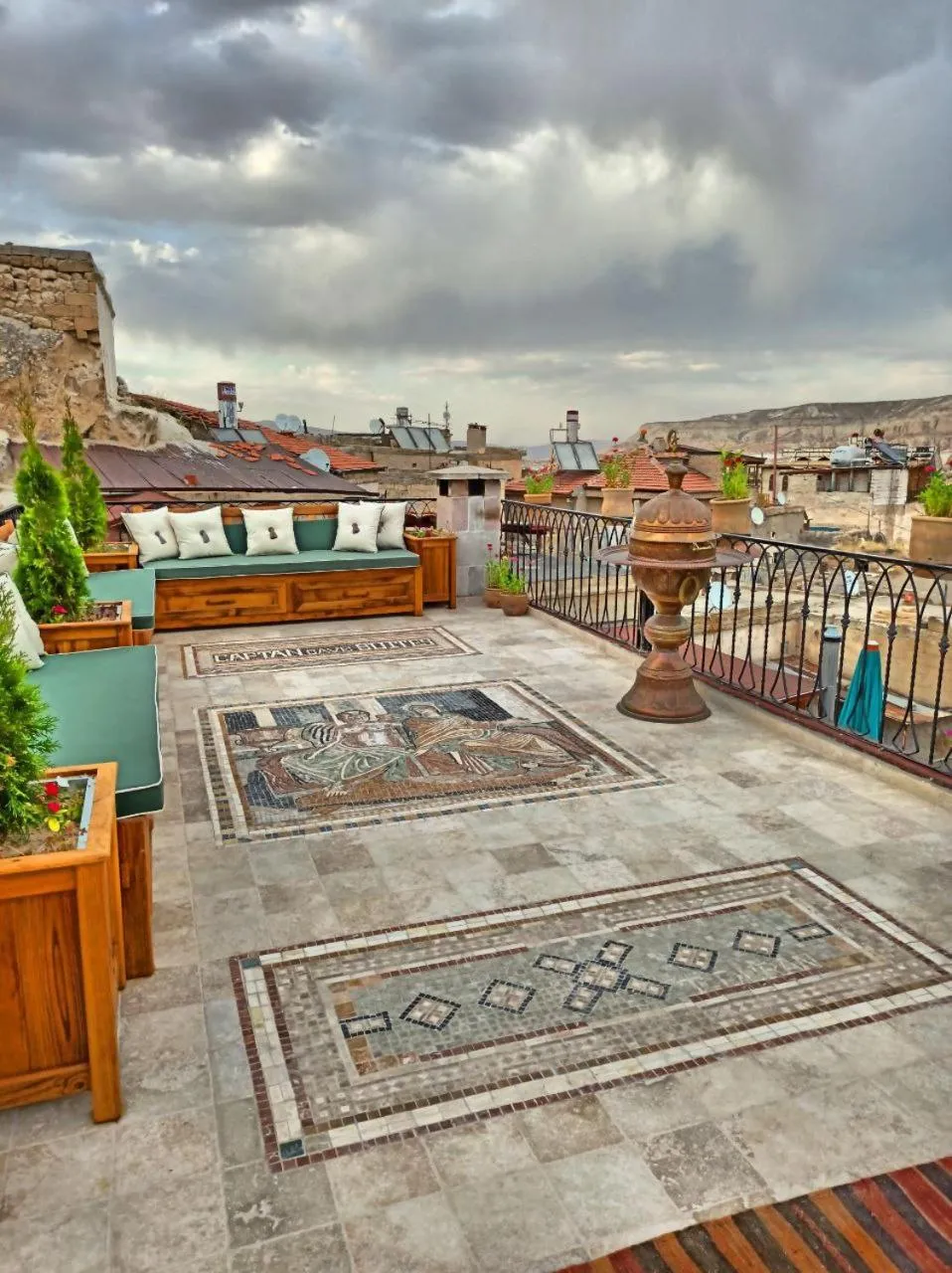 Balcony/Terrace in Caftan Cave Suites