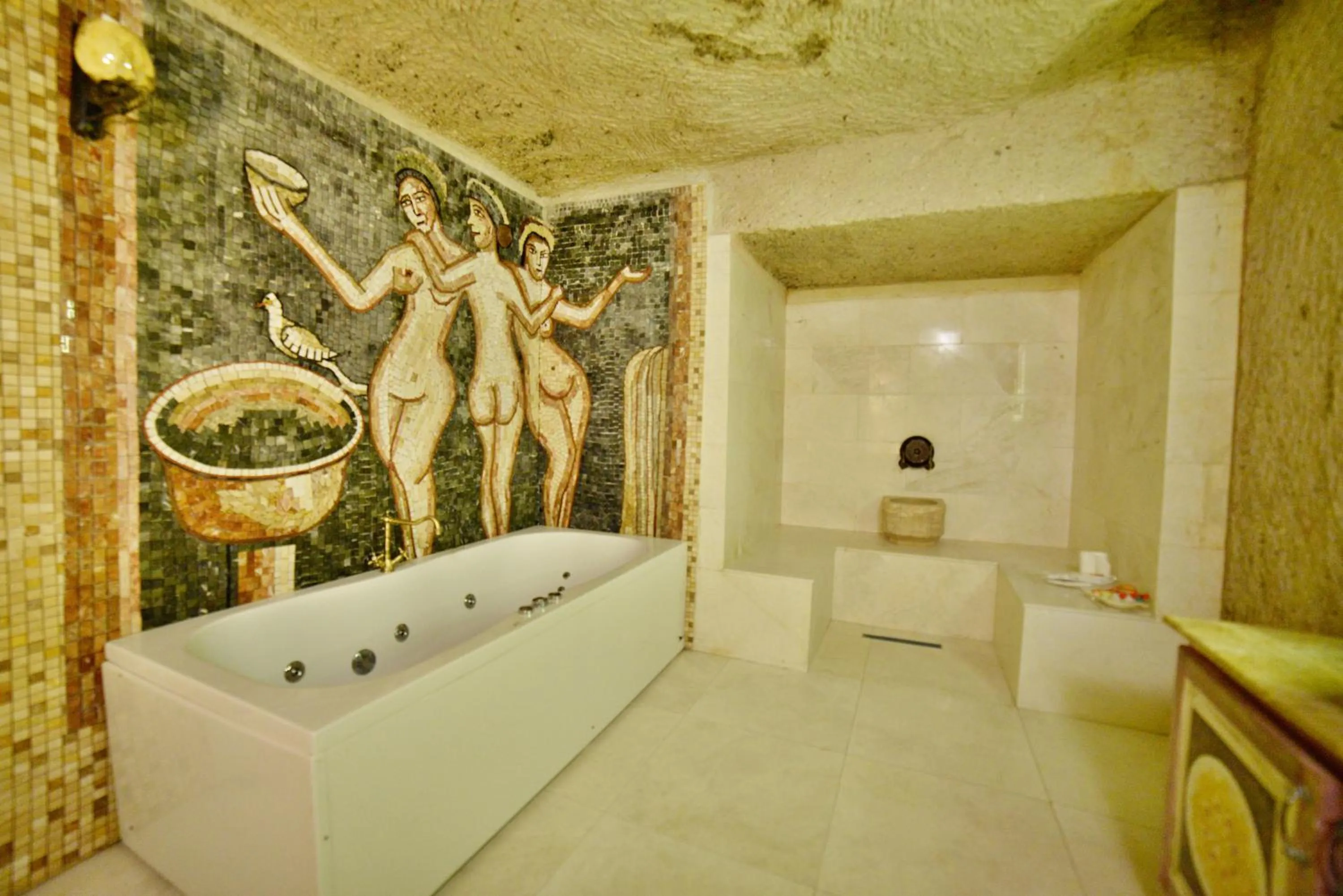 Bathroom in Caftan Cave Suites