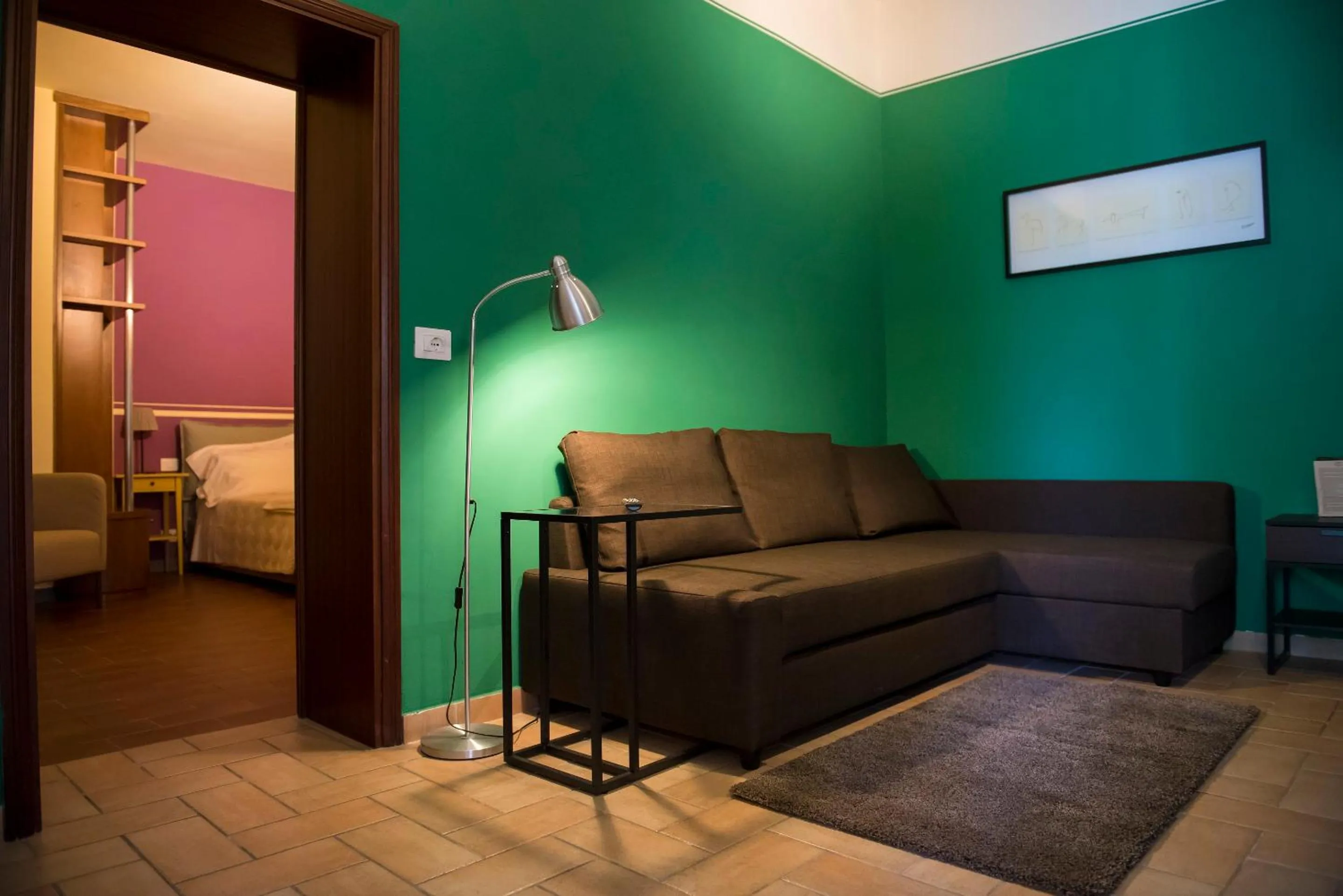 Living room, Bed in Country Resort Le Due Ruote