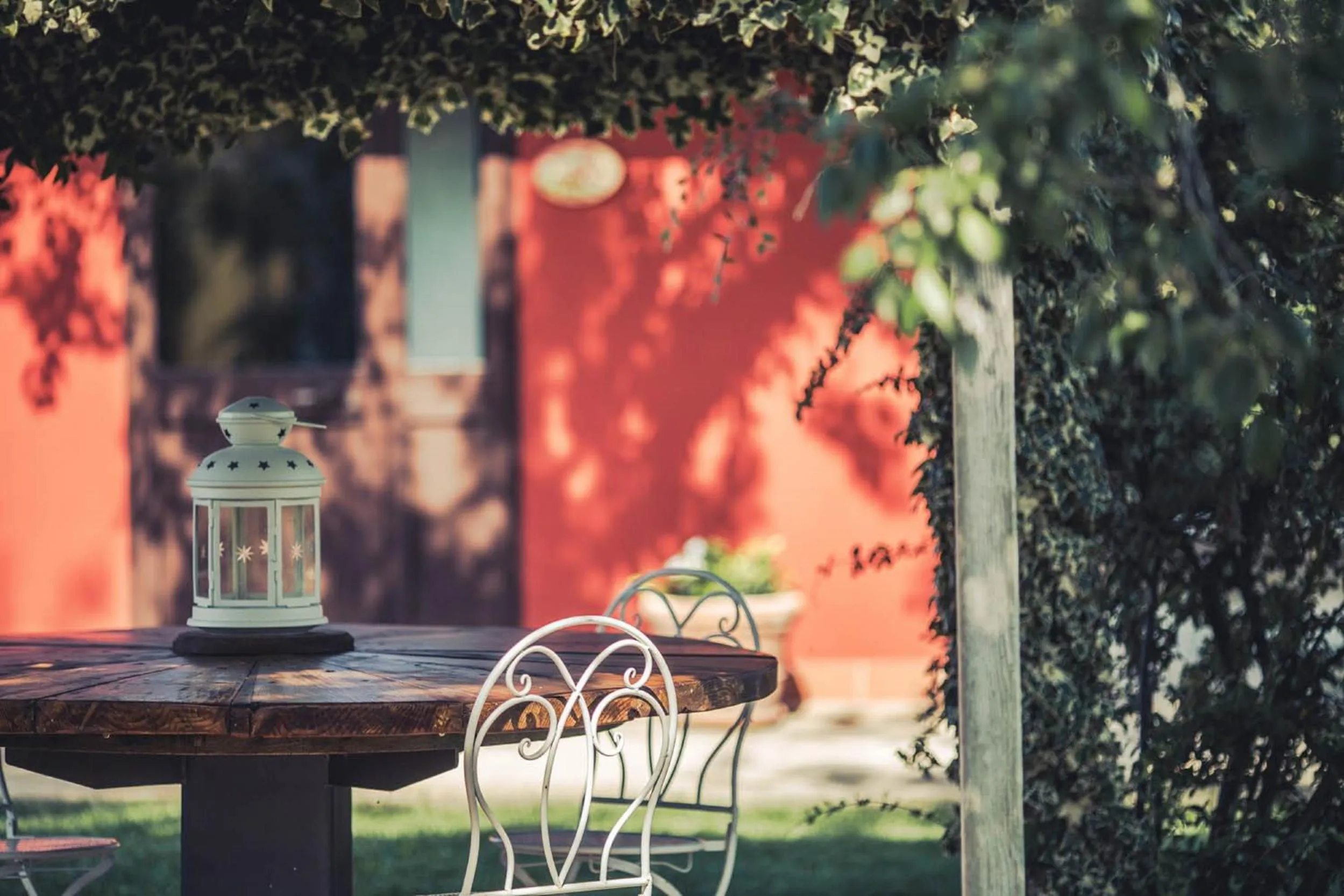 Garden view in Country Resort Le Due Ruote