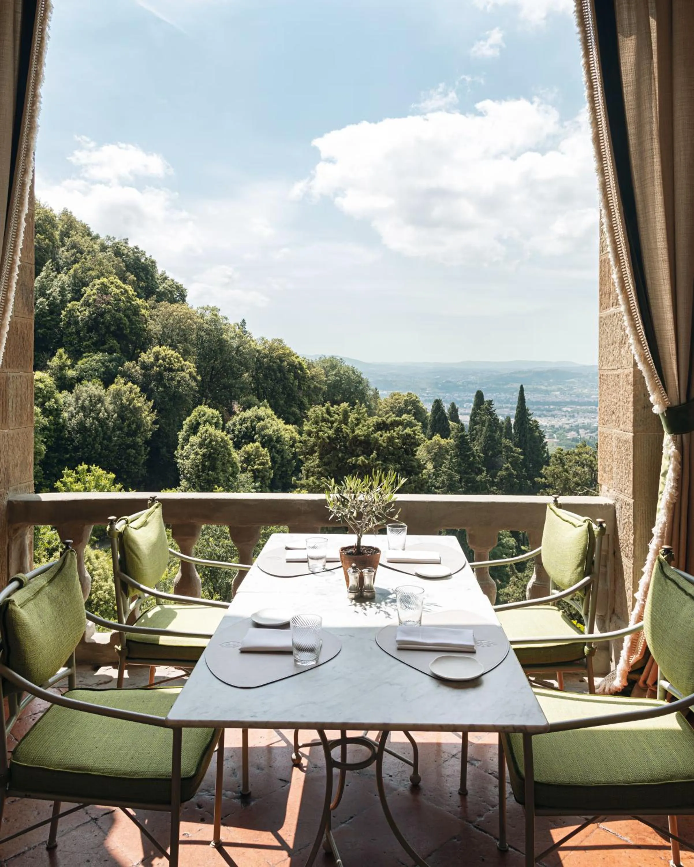 Dining area in Villa San Michele, A Belmond Hotel, Florence
