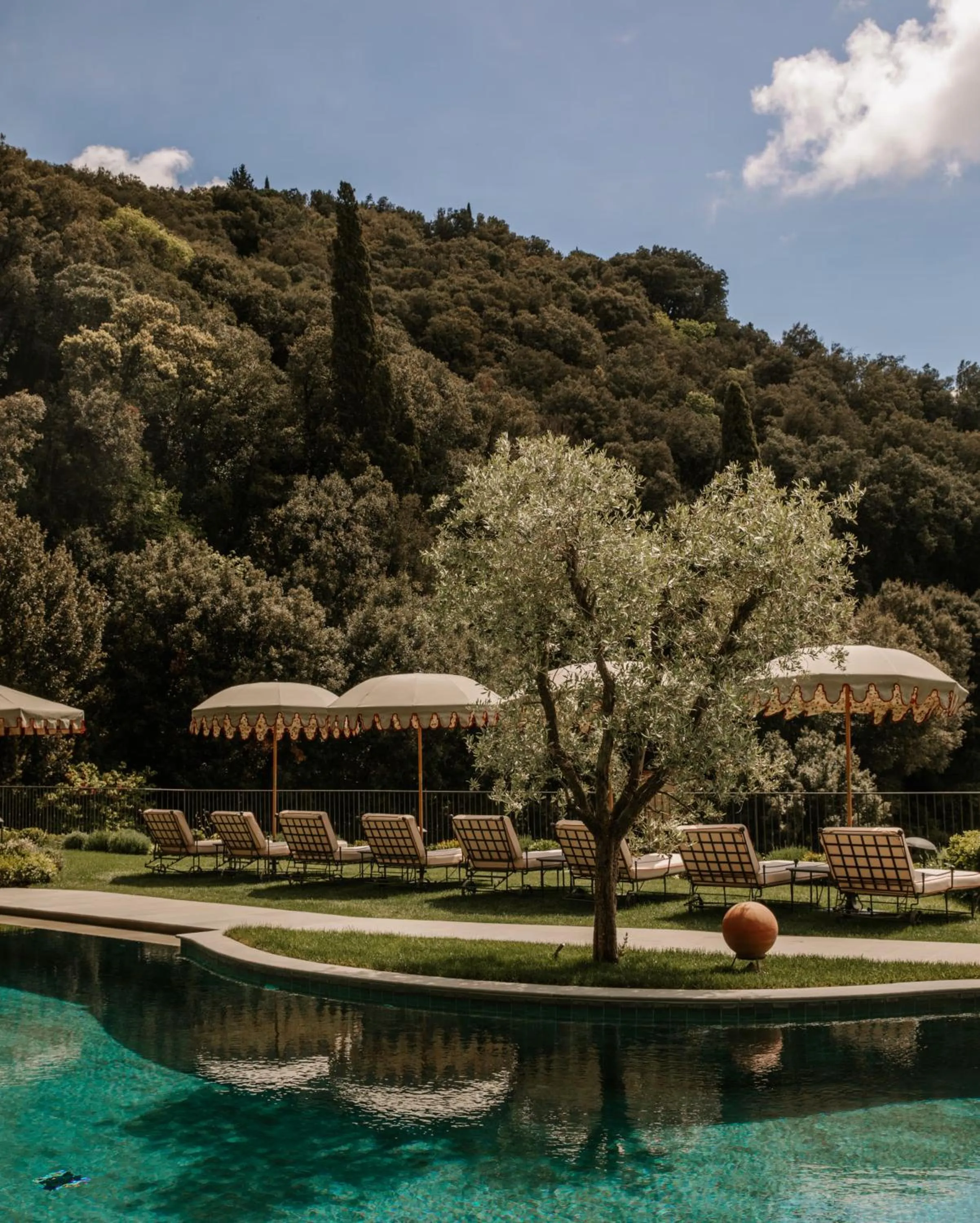 Swimming pool in Villa San Michele, A Belmond Hotel, Florence