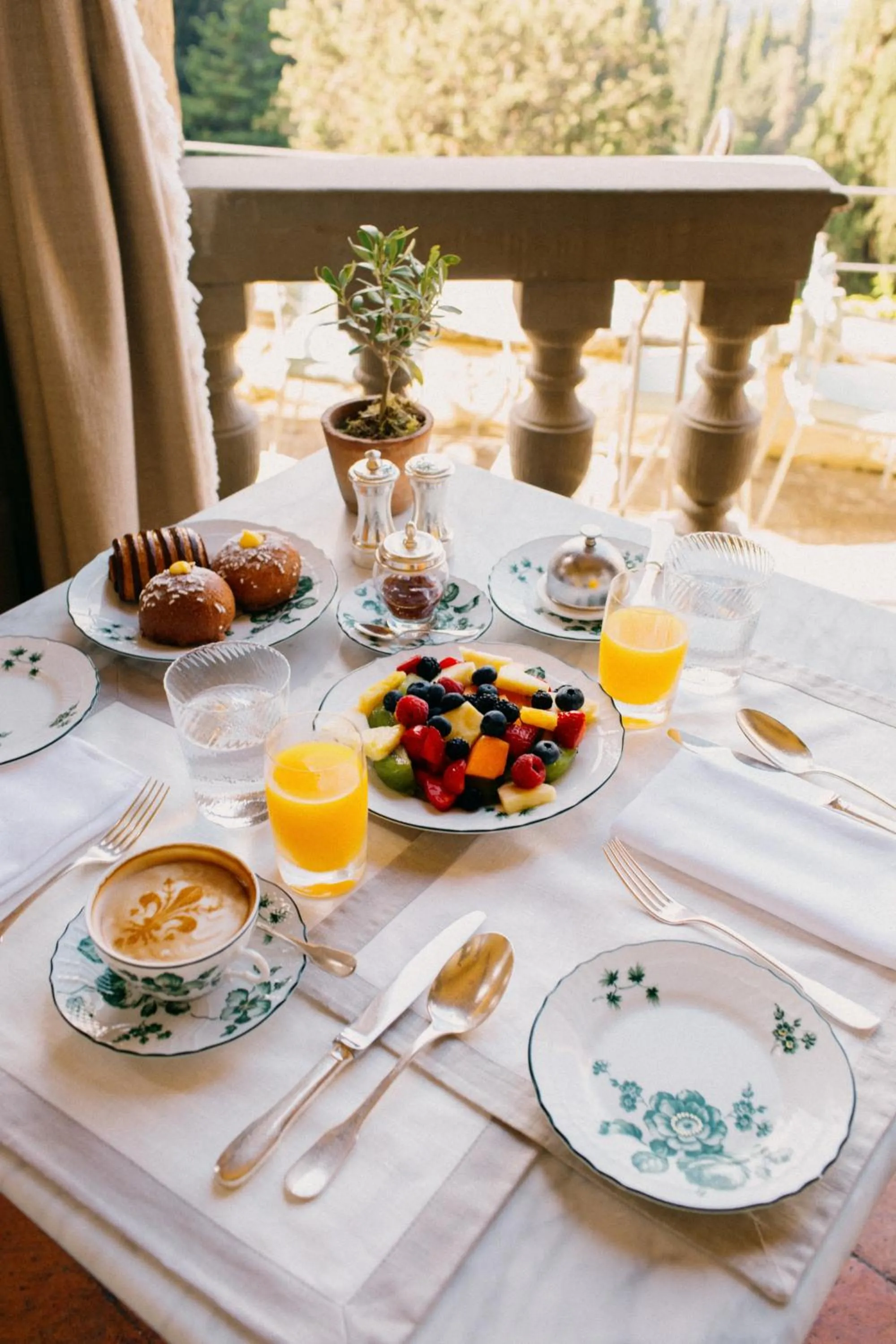 Breakfast in Villa San Michele, A Belmond Hotel, Florence
