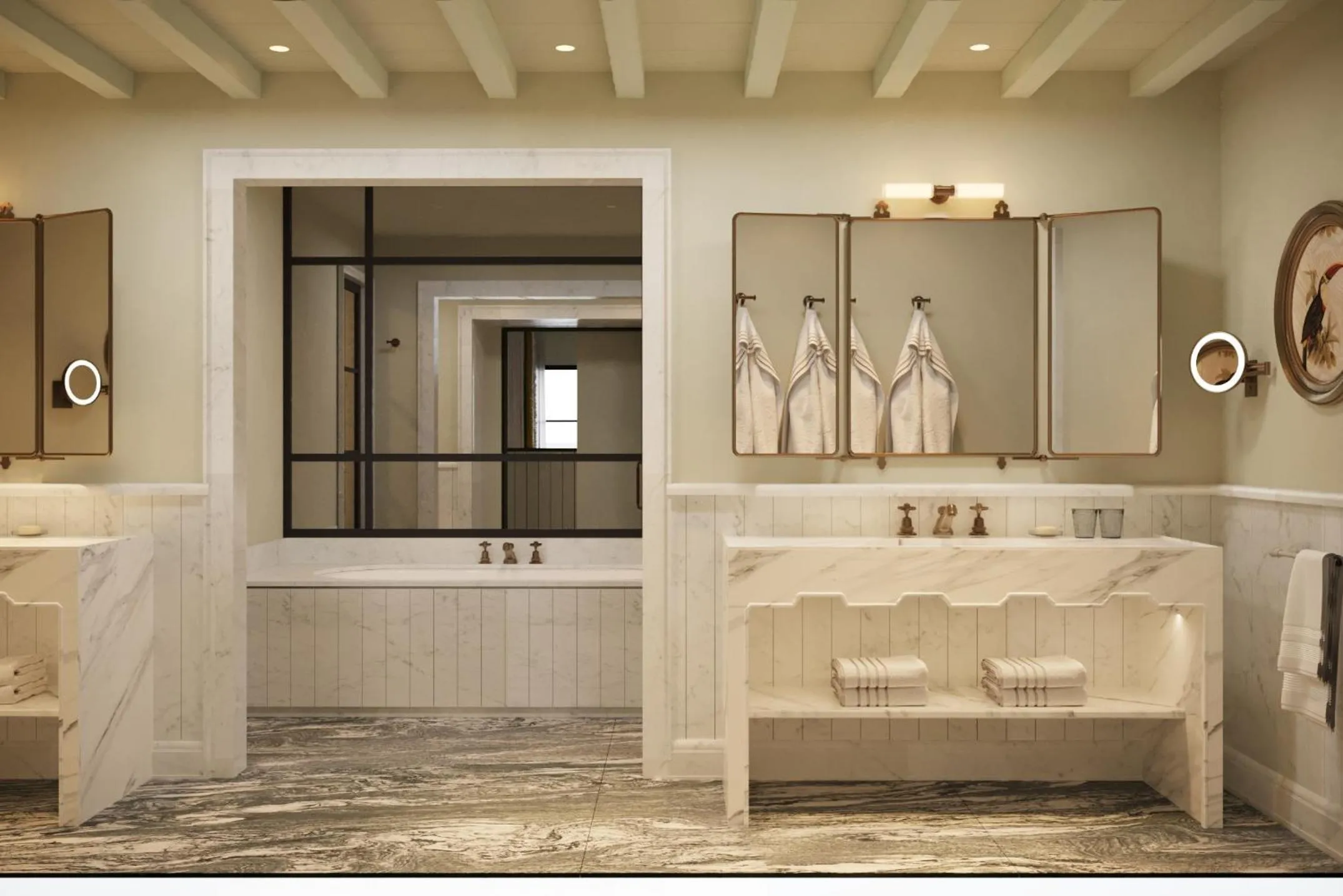 Bathroom in Villa San Michele, A Belmond Hotel, Florence