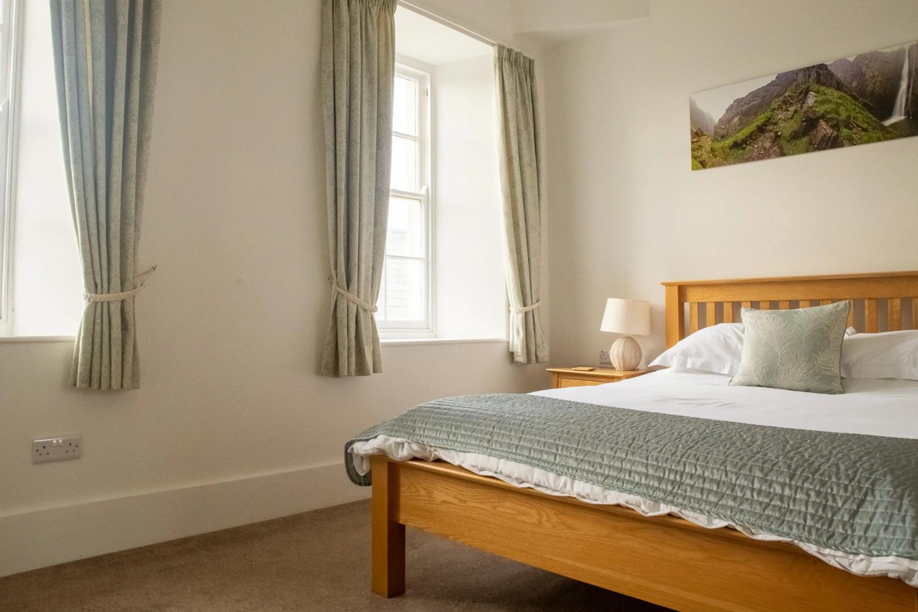 Bed in Hartland Quay Hotel