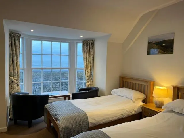 Bed in Hartland Quay Hotel