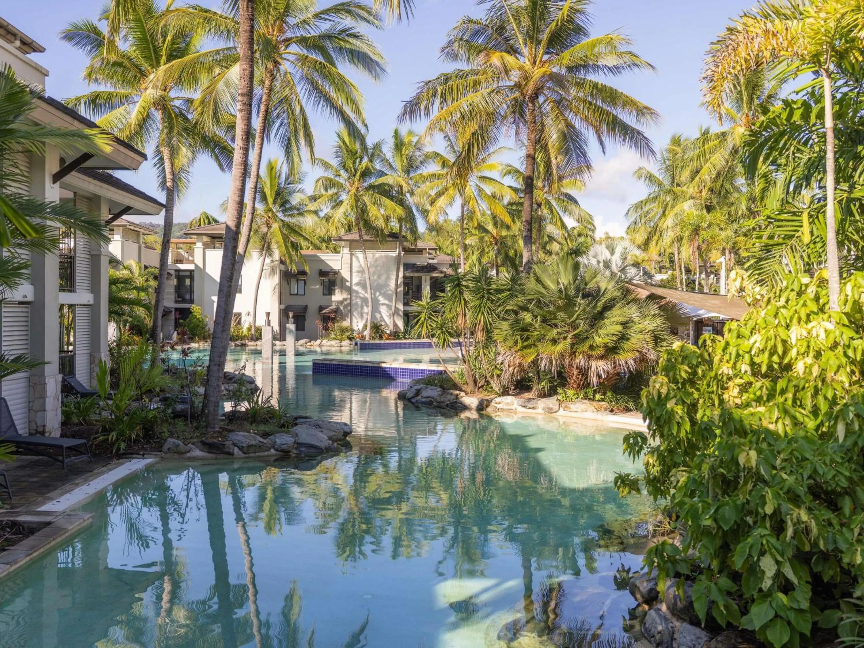 Pool view in Pullman Port Douglas Sea Temple Resort and Spa