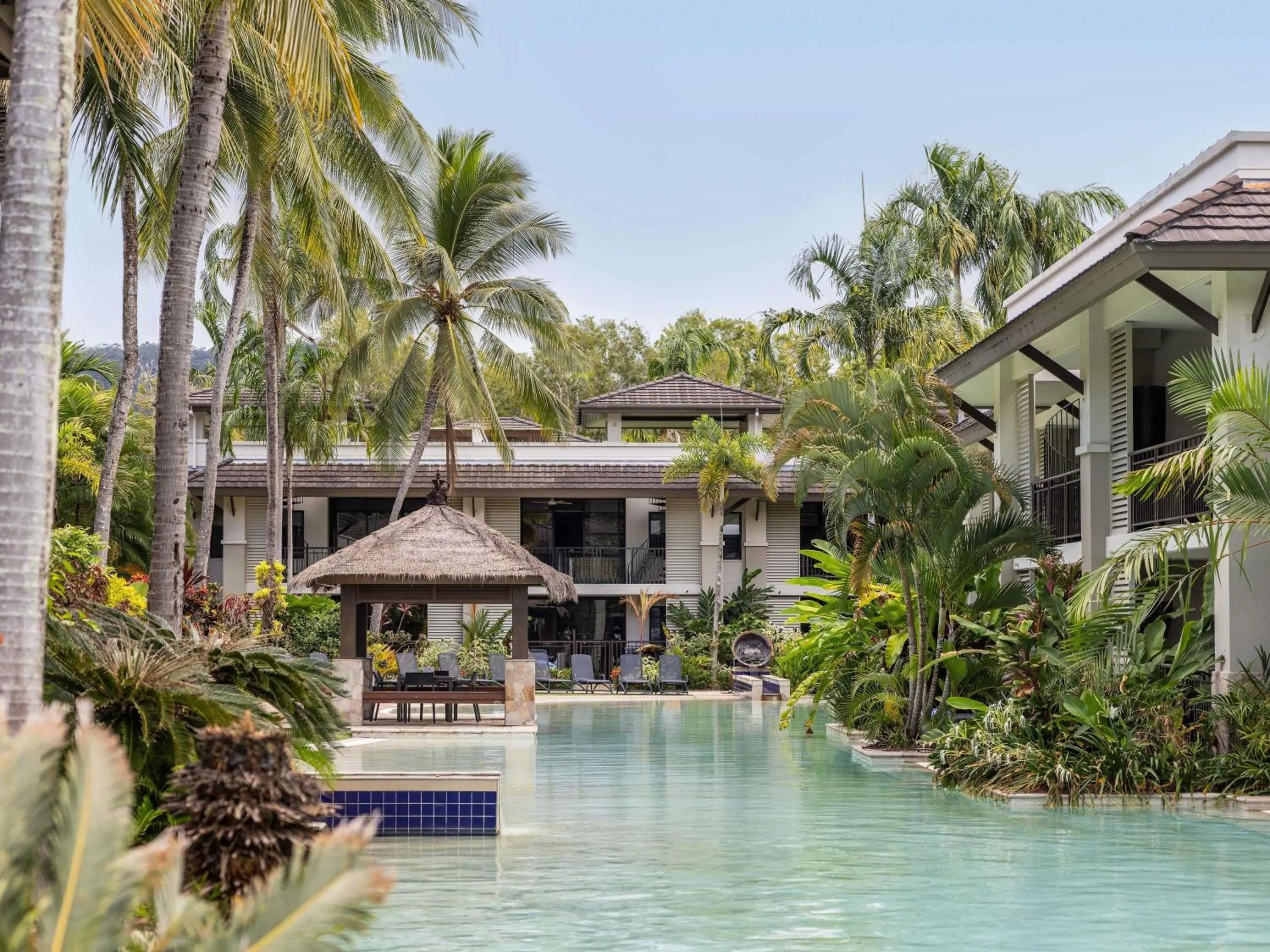 Pool view in Pullman Port Douglas Sea Temple Resort and Spa