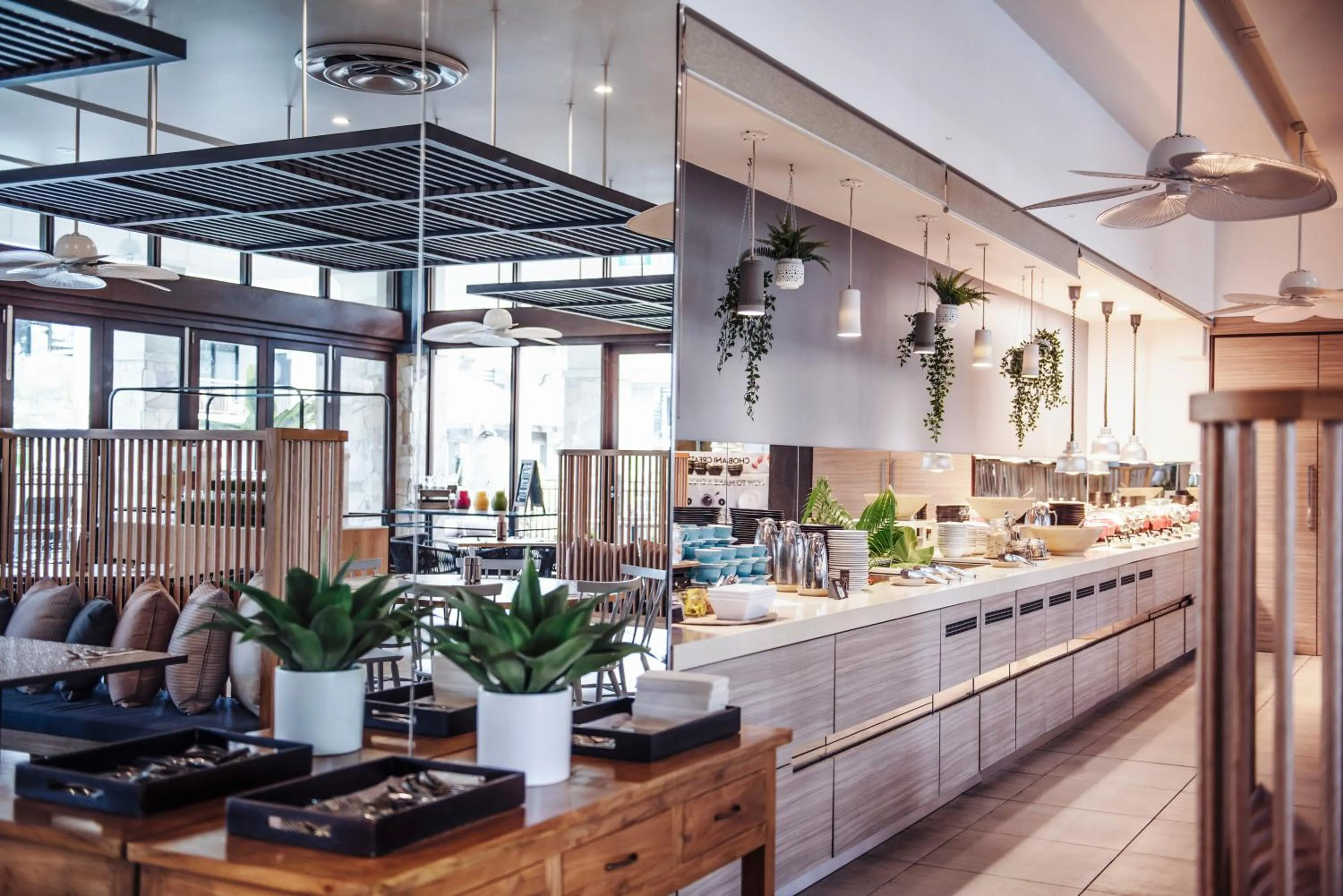 Buffet breakfast in Pullman Port Douglas Sea Temple Resort and Spa