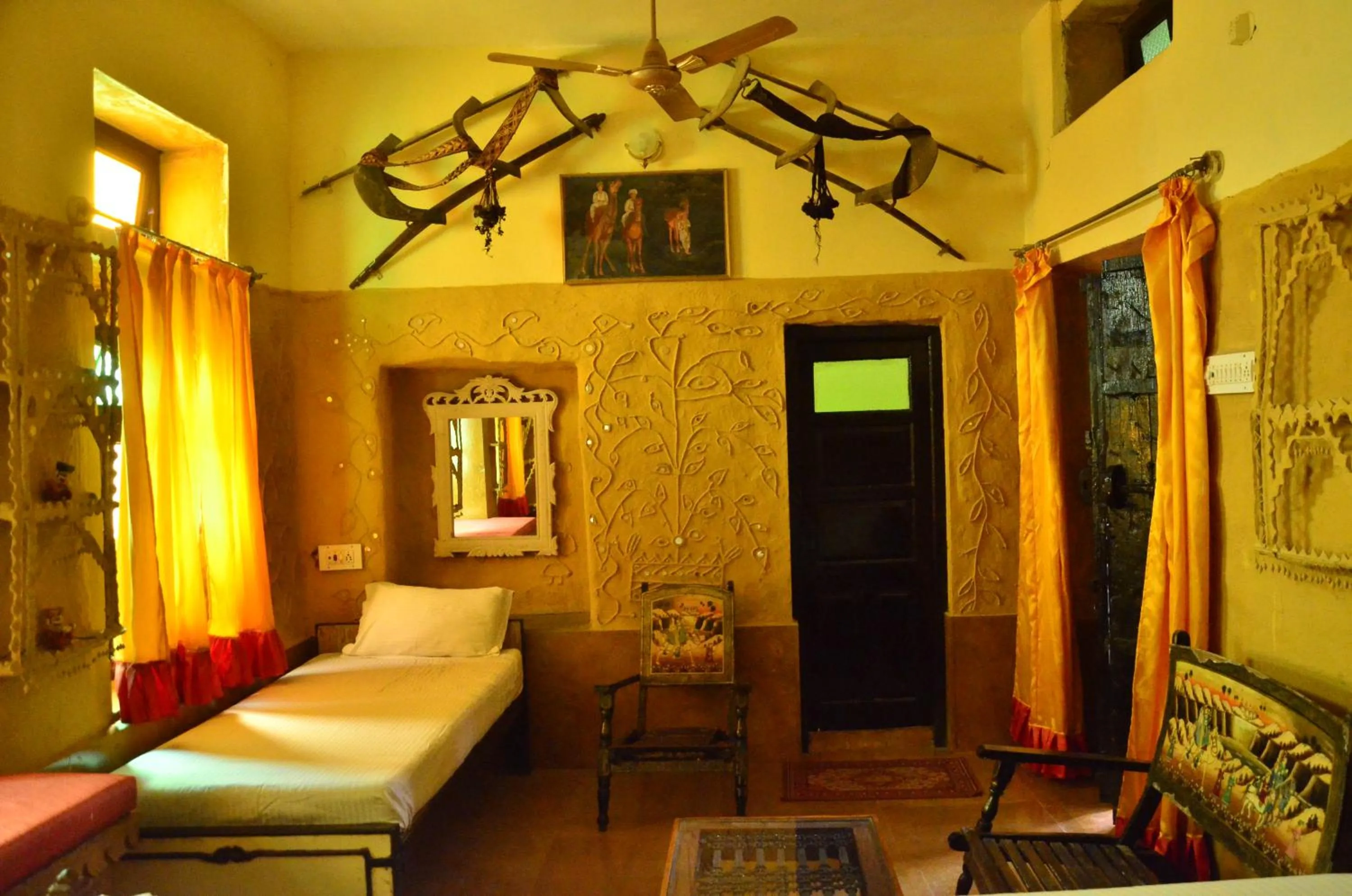 Bedroom, Bed in Deepak Hotel & Restaurant