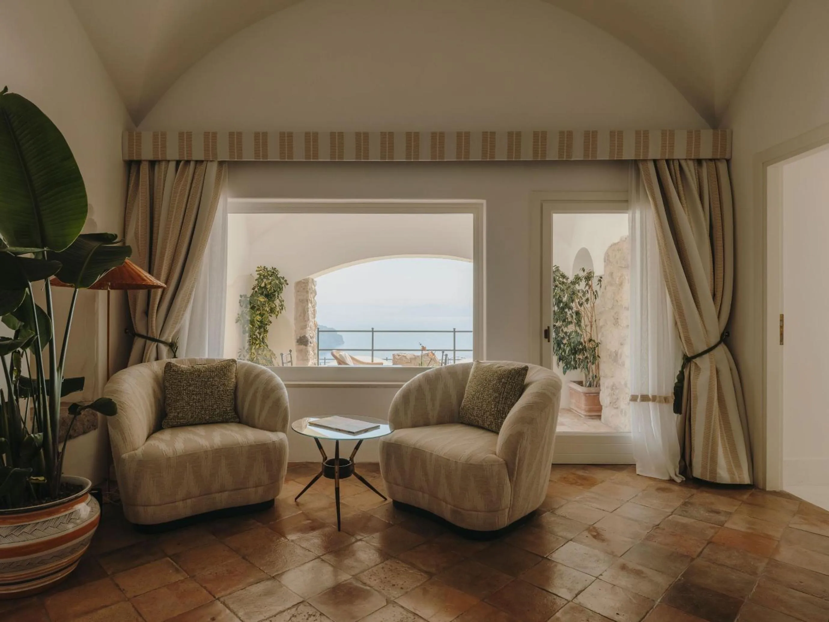 Seating area in Caruso, A Belmond Hotel, Amalfi Coast