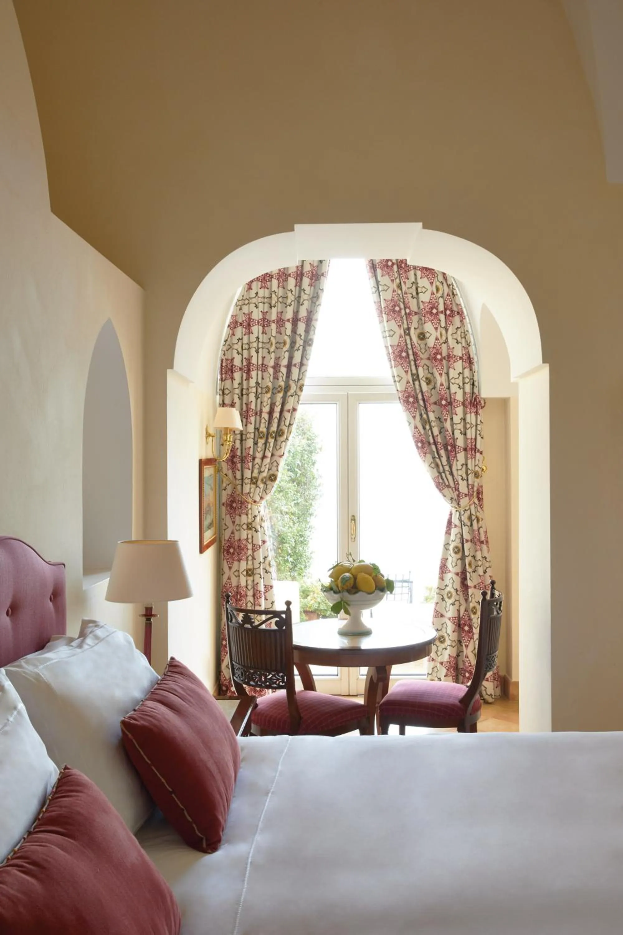 Bedroom, Bed in Caruso, A Belmond Hotel, Amalfi Coast