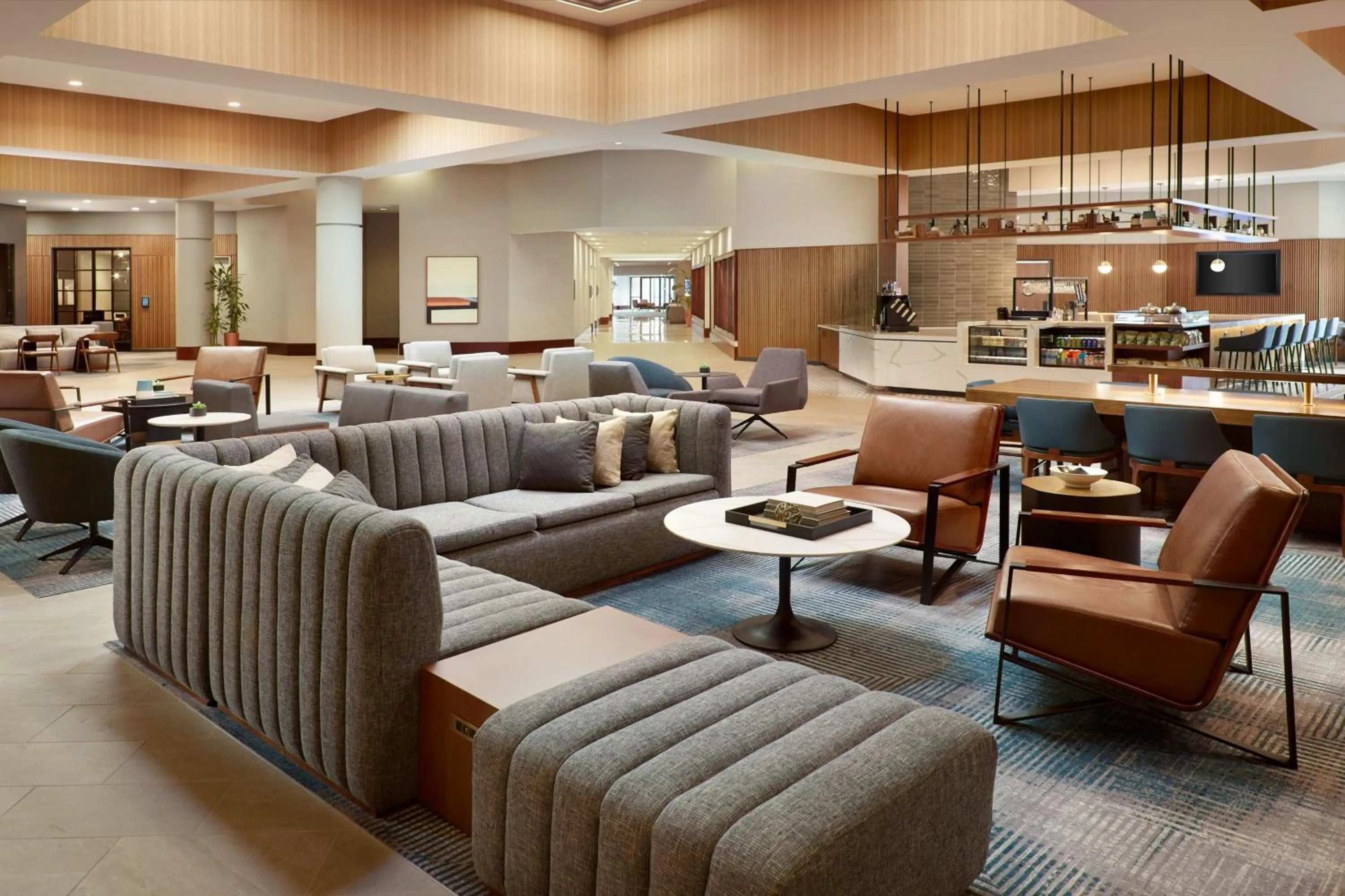 Lobby or reception in Sheraton Imperial Hotel Raleigh-Durham Airport at Research Triangle Park