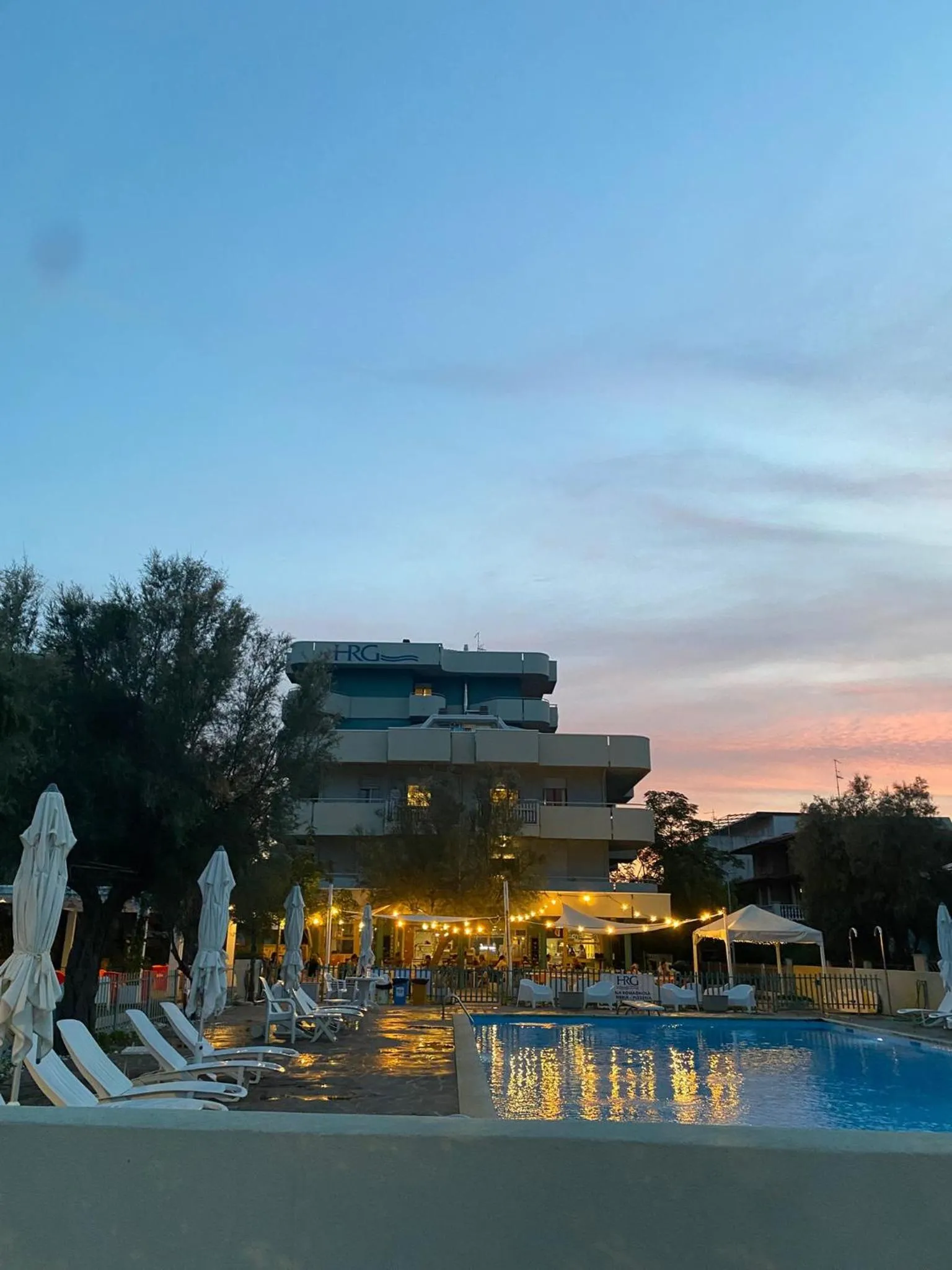 Swimming pool in Hotel Residenza Giardino