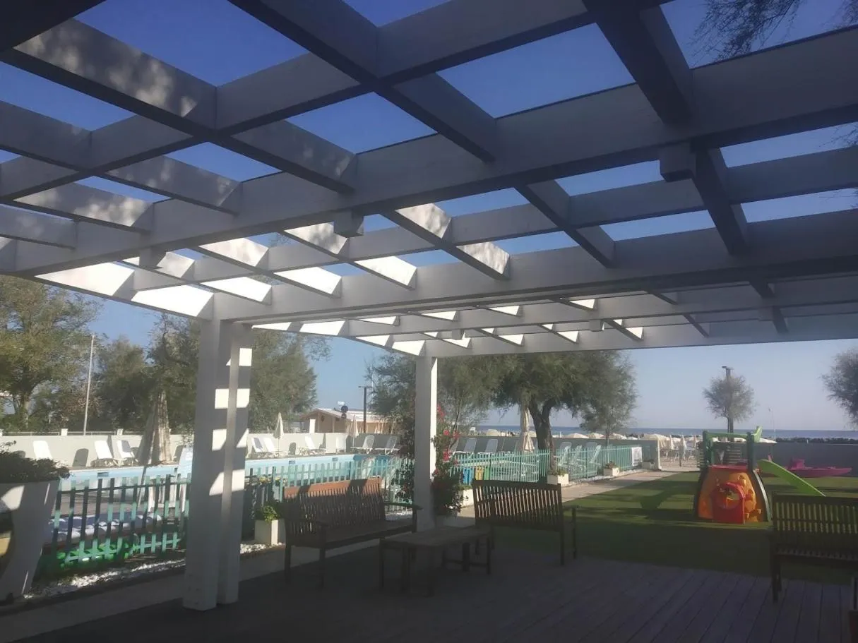 Pool view in Hotel Residenza Giardino