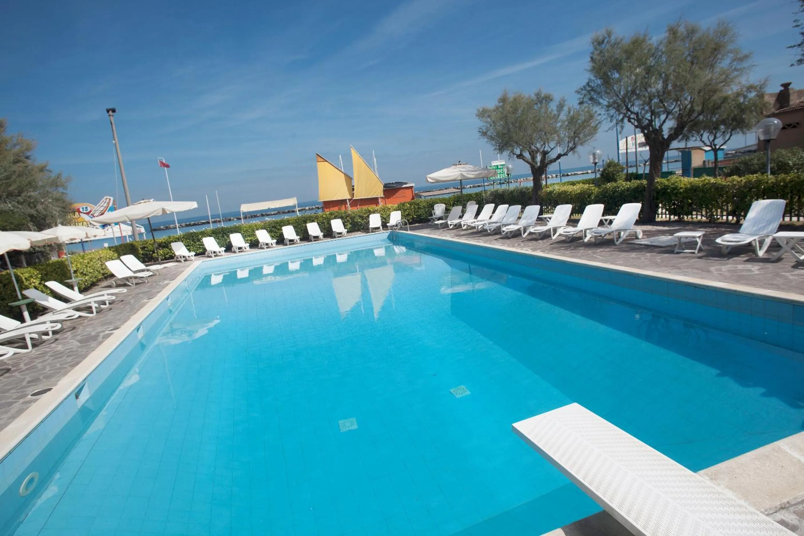 Swimming pool in Hotel Residenza Giardino