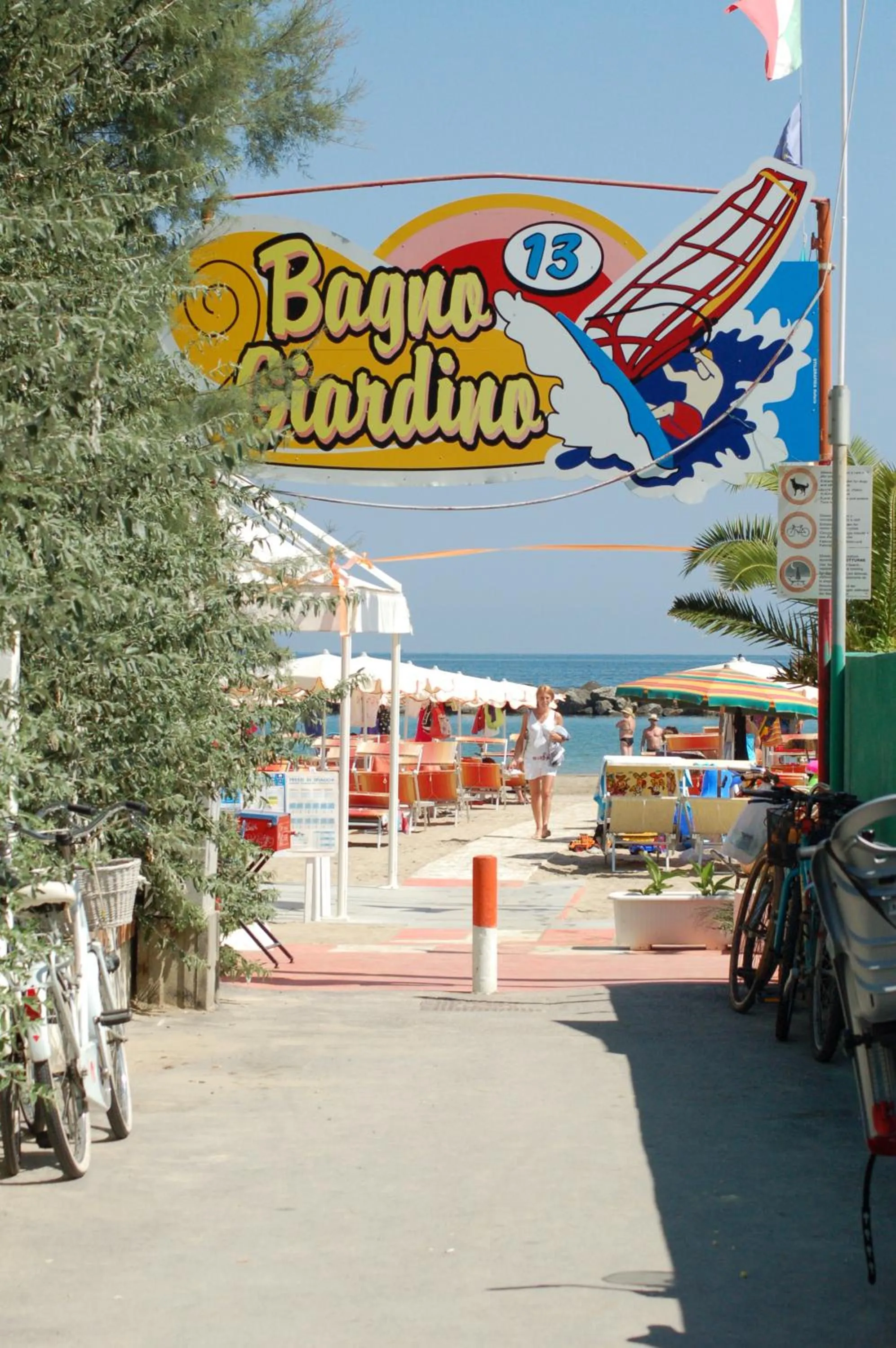 Patio in Hotel Residenza Giardino