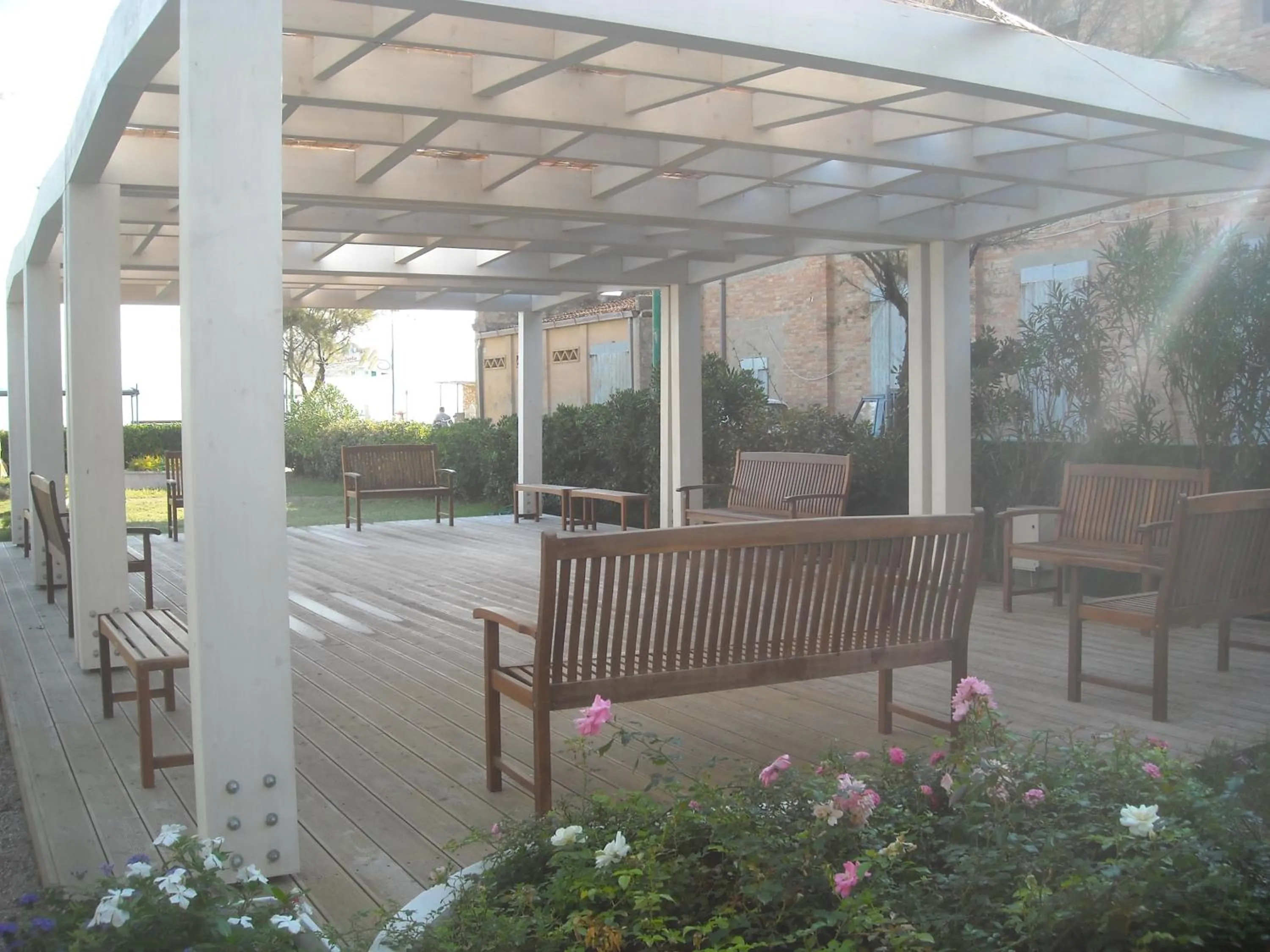 Patio in Hotel Residenza Giardino